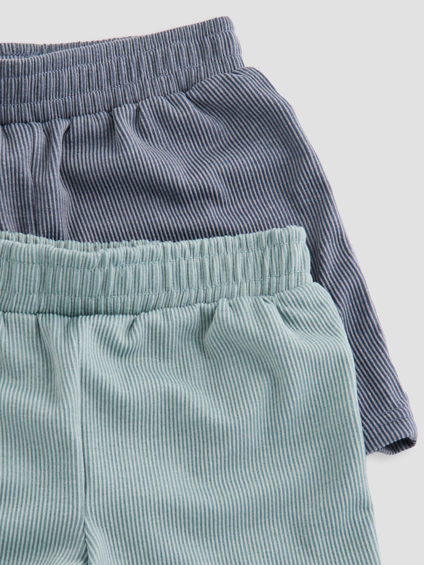  image of the-very-collection-boys-2-pack-lounge-stripe-pyjamas