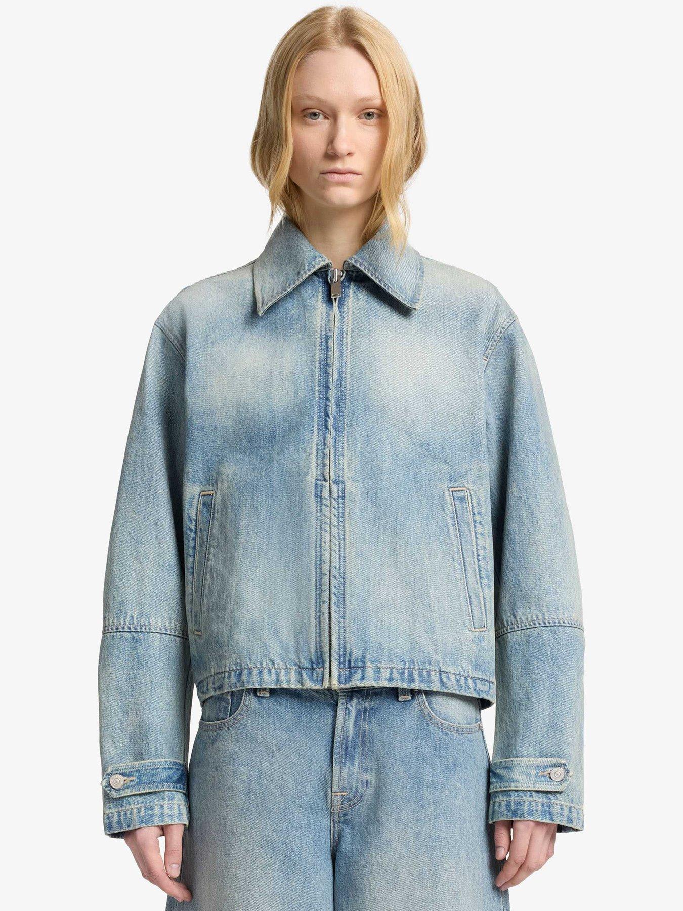 7 FOR ALL MANKIND Coated Workwear Jacket - Mid Wash