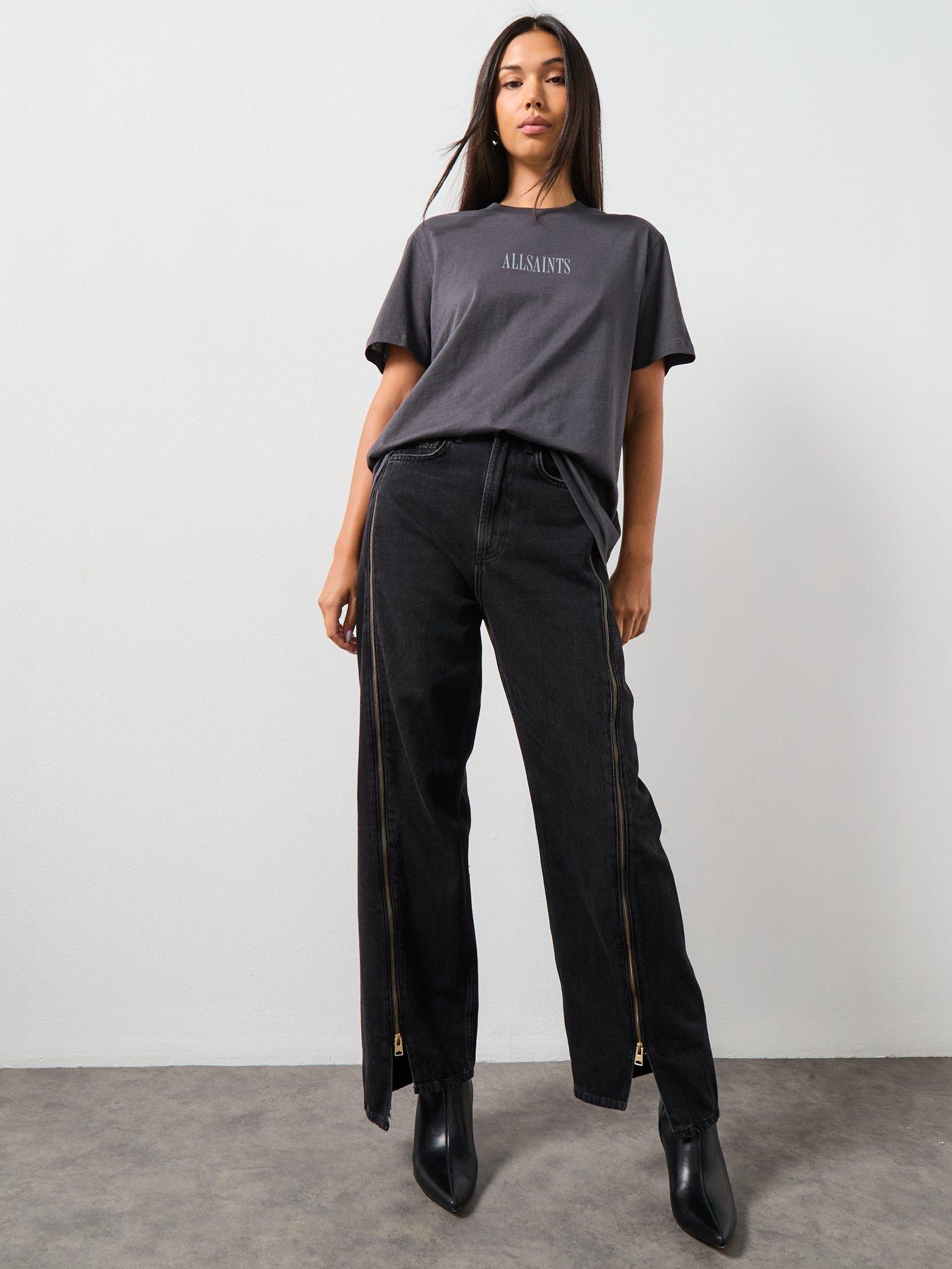 Image 3 of 6 of AllSaints Wings Tee - Black