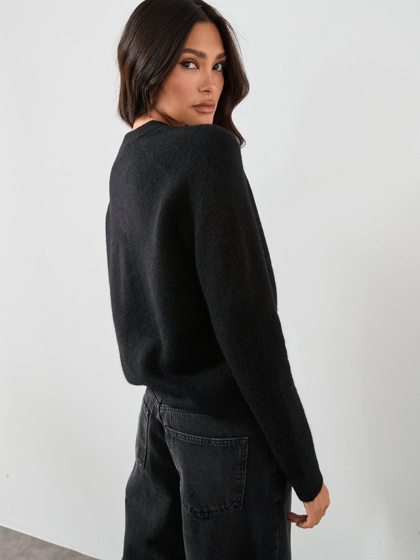 Image 2 of 5 of AllSaints Jaqueline Bomber Jacket - Black