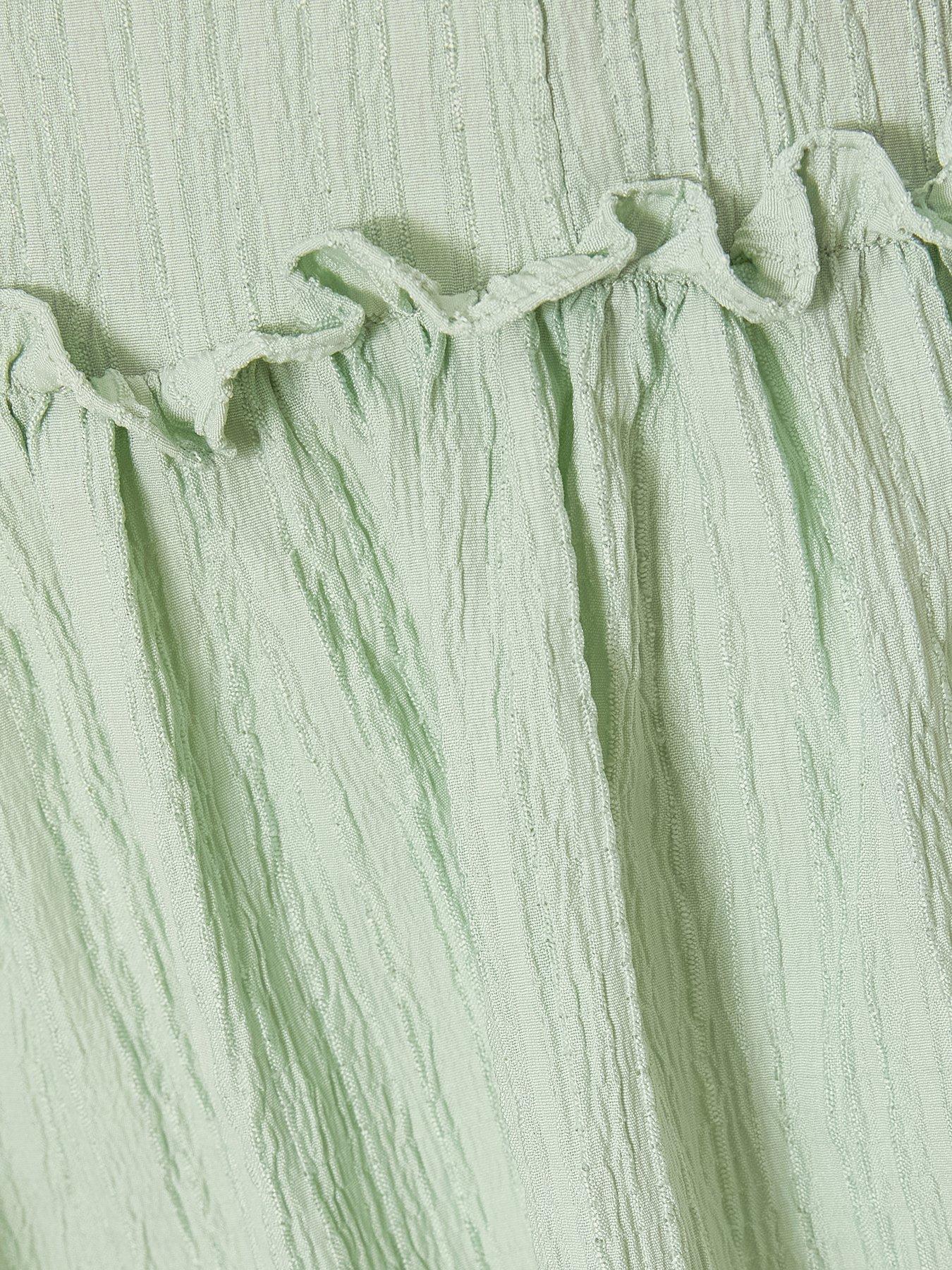 Image 6 of 6 of Quiz Sage Frill Mini Dress
