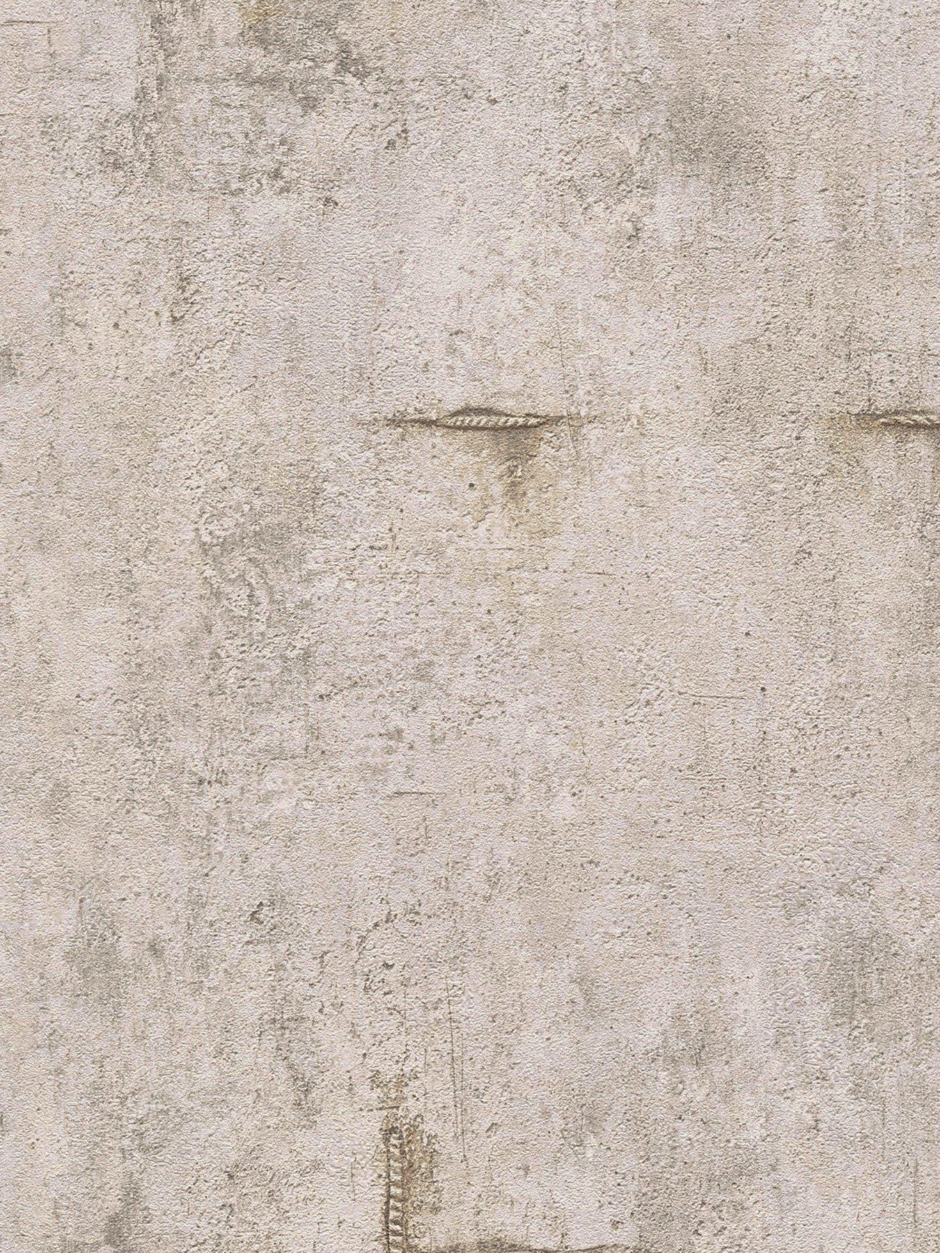 Image 1 of 4 of CosmoLiving by Cosmopolitan Graphite Groove Grey Brown Non Woven Wallpaper