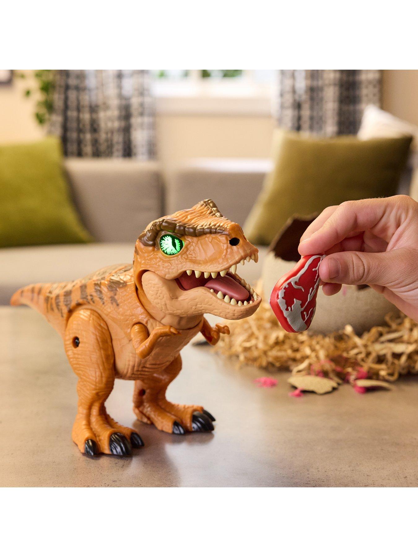 Image 5 of 6 of JURASSIC WORLD Primal Hatch Jurassic Interactive Hatching Dinosaur T-Rex