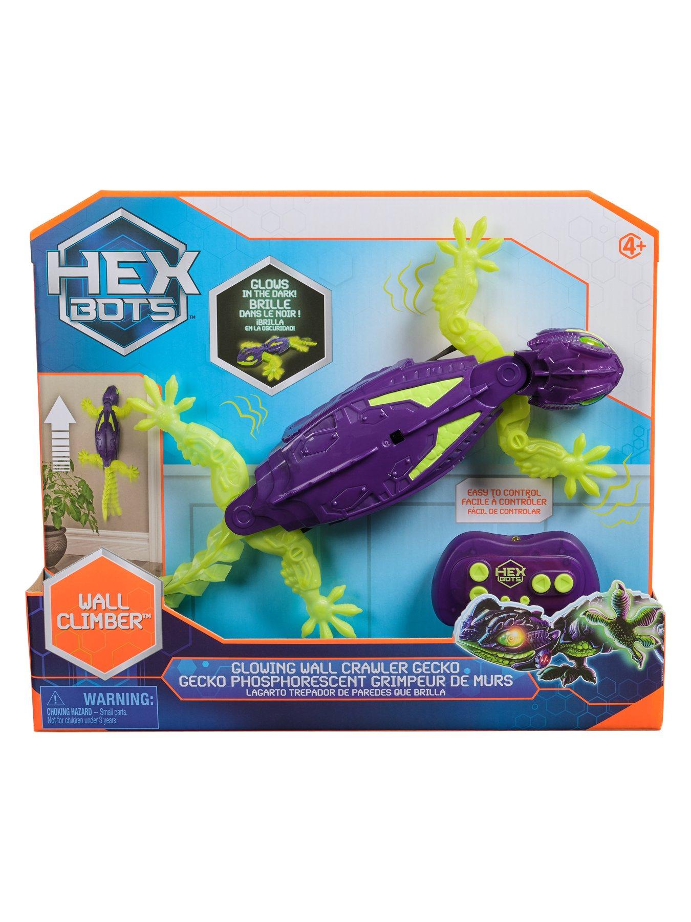 Image 2 of 7 of Hex Bots GLOW IN THE DARK - Wall Crawler Gecko