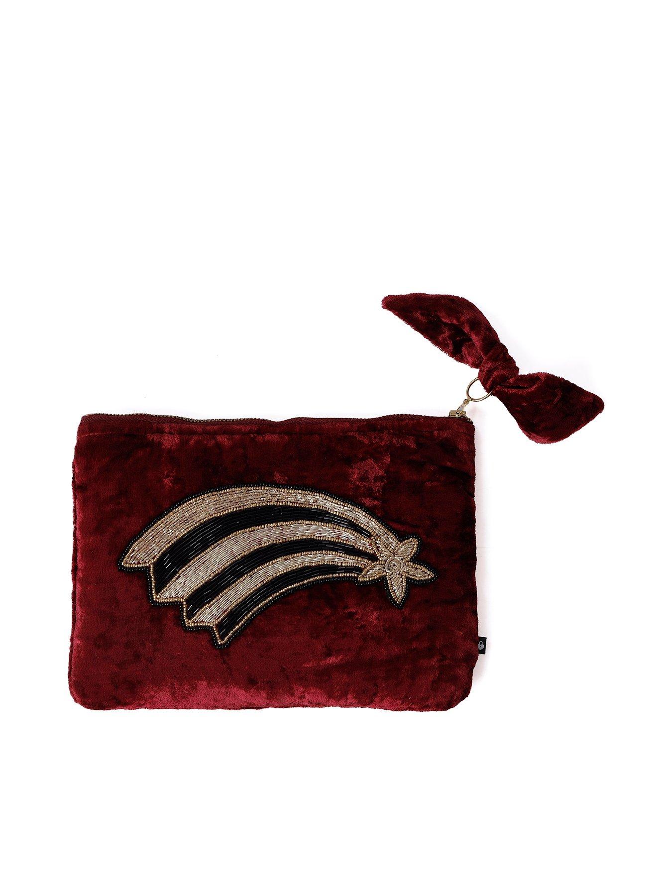 undefined Shooting Star Velvet Pouch