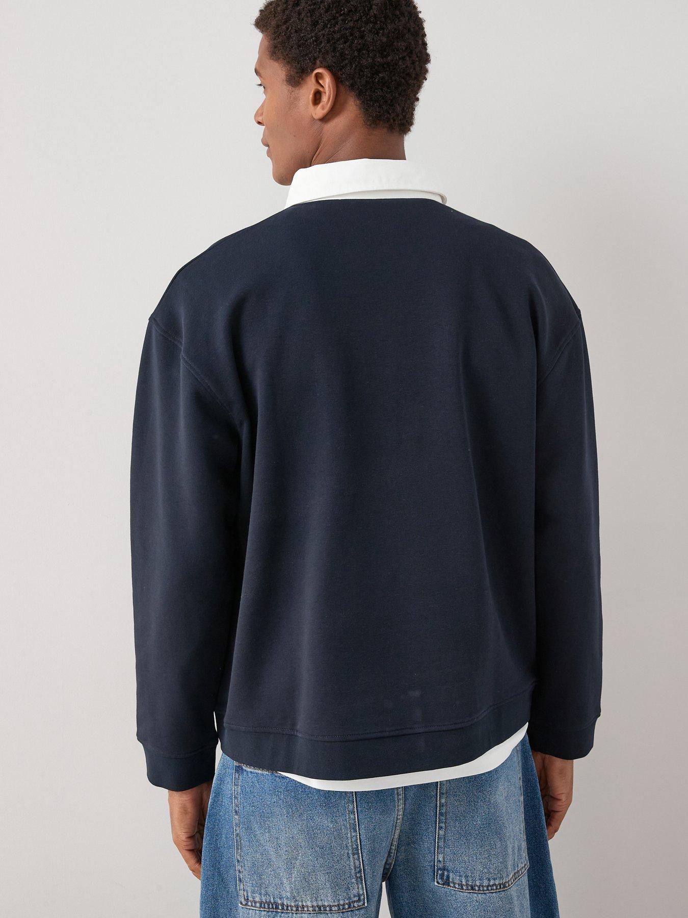 Image 2 of 7 of The Very Collection Pure Cotton Premium Rugby Sweat