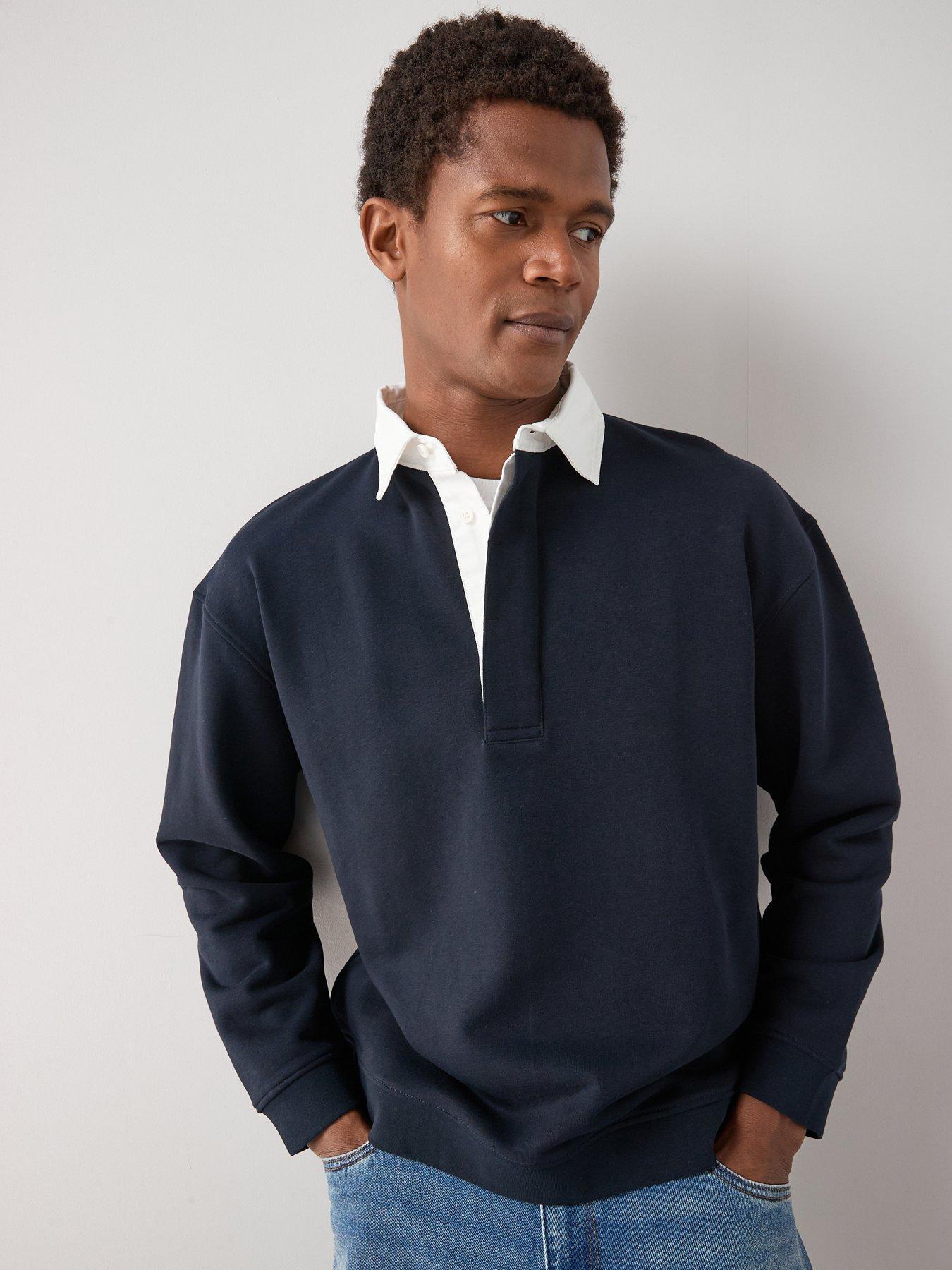 Image 3 of 7 of The Very Collection Pure Cotton Premium Rugby Sweat
