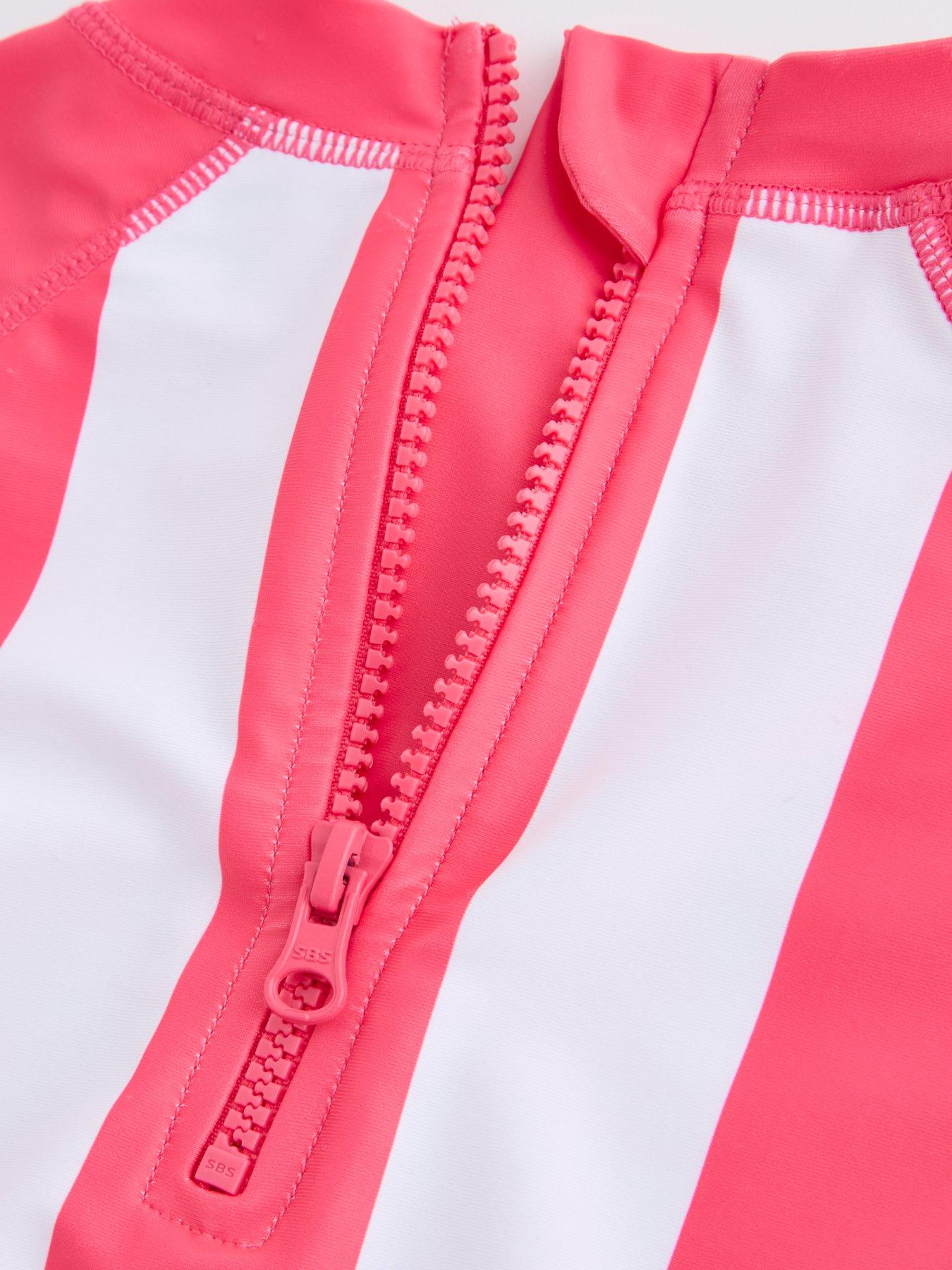 Image 4 of 6 of The Very Collection Hello Kitty Stripe Rash Vest Set - Pink