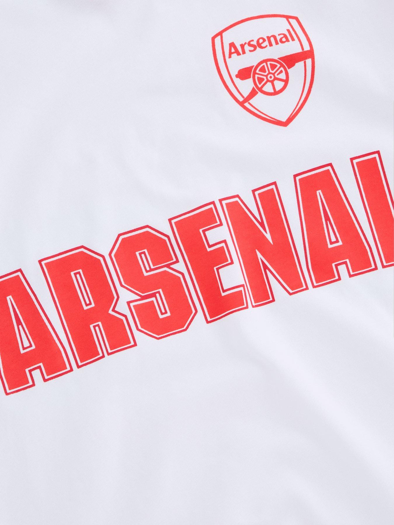 Image 3 of 6 of The Very Collection Arsenal FC Football V Neck Shortie Pyjama
