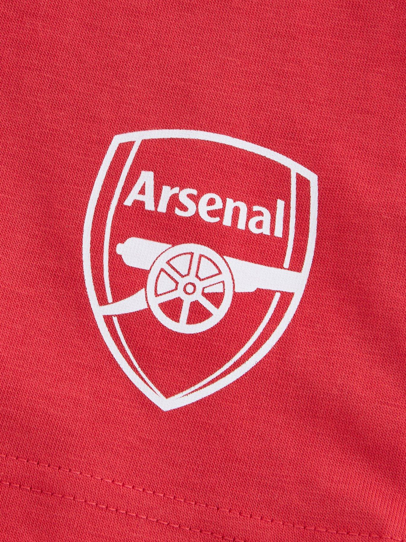 Image 5 of 6 of The Very Collection Arsenal FC Football V Neck Shortie Pyjama