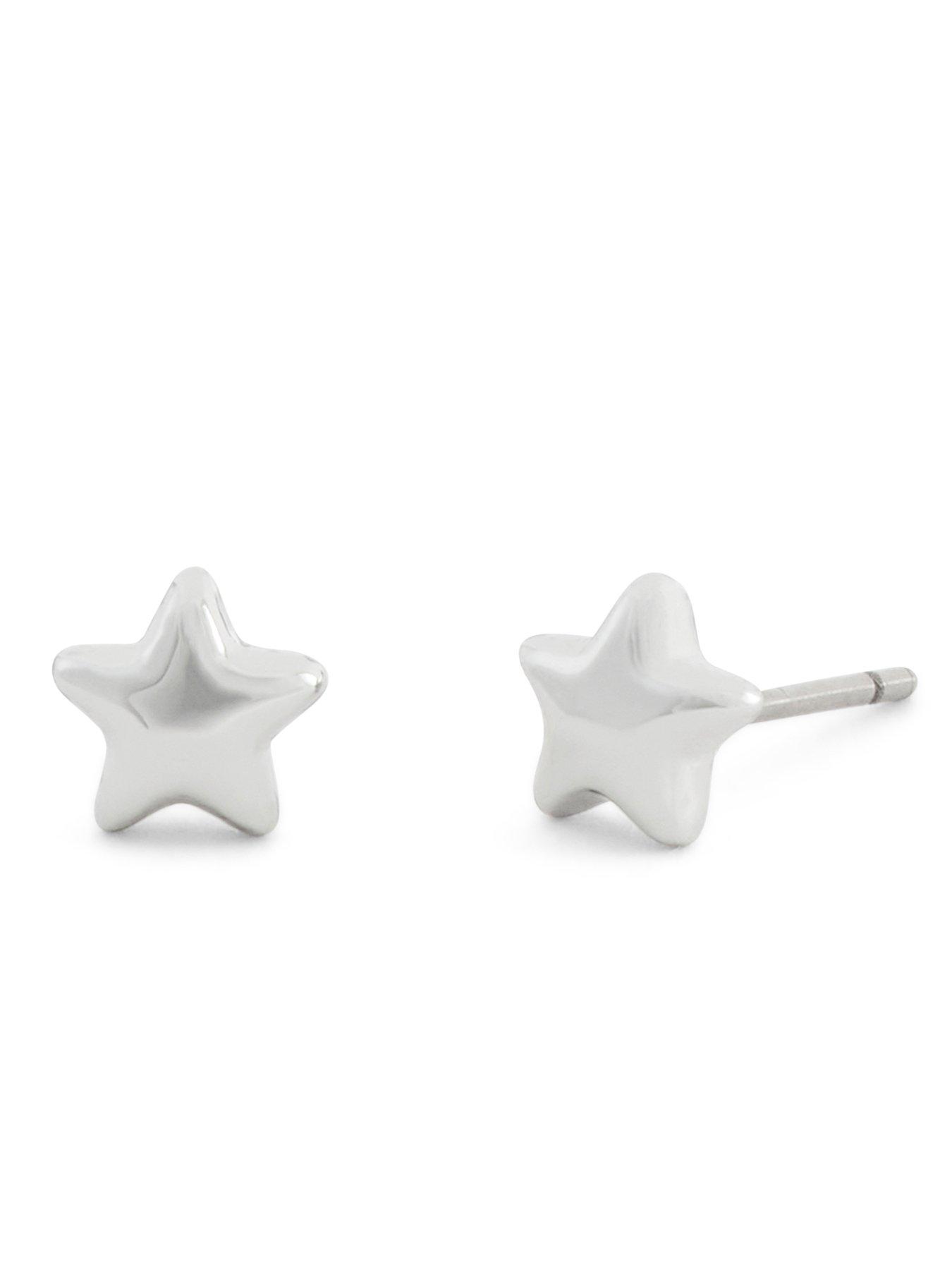 stillFront image of coach-earring-necklace-pave-star-set-boxed