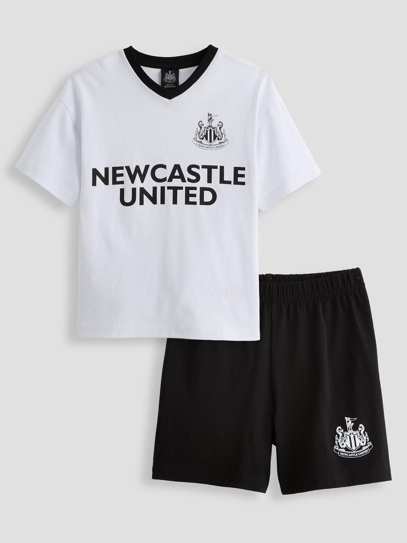 The Very Collection Newcastle FC Football V Neck Shortie Pyjama ...