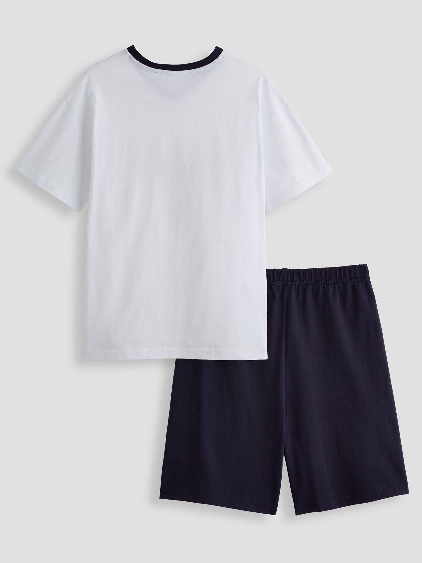 Image 2 of 6 of The Very Collection England&nbsp;Football V Neck Shortie Pyjama