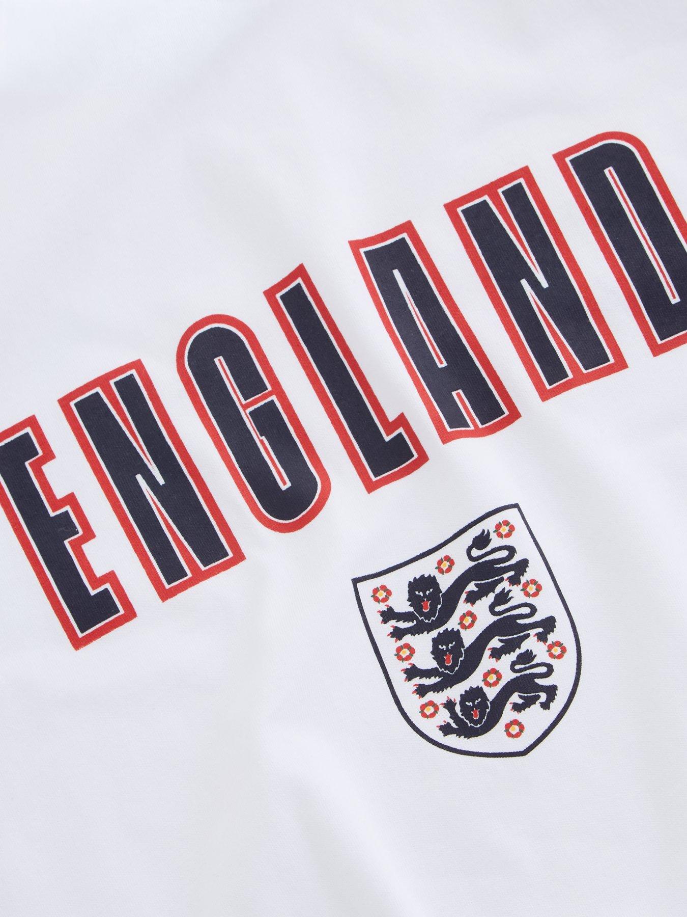 Image 3 of 6 of The Very Collection England&nbsp;Football V Neck Shortie Pyjama