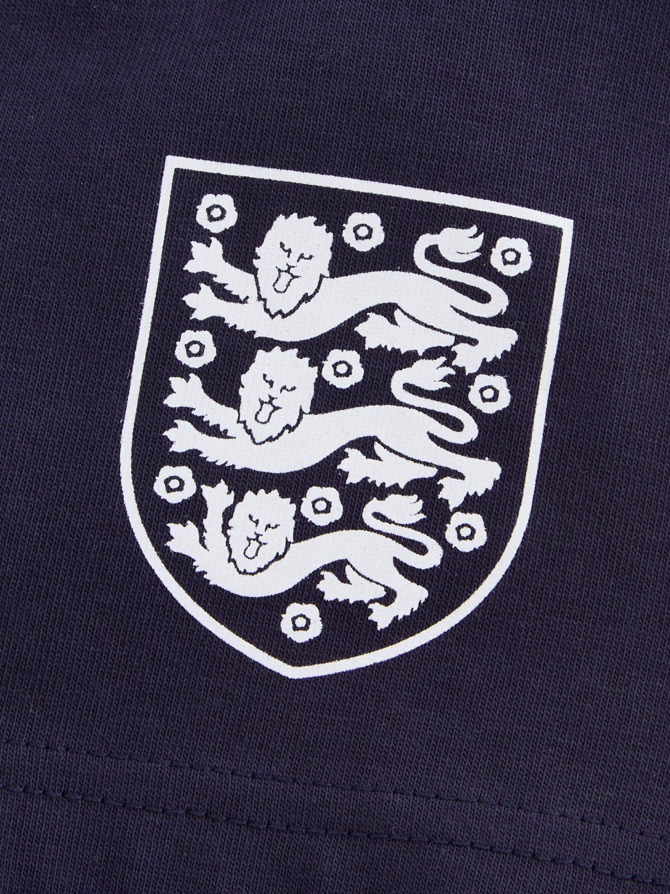 Image 5 of 6 of The Very Collection England&nbsp;Football V Neck Shortie Pyjama