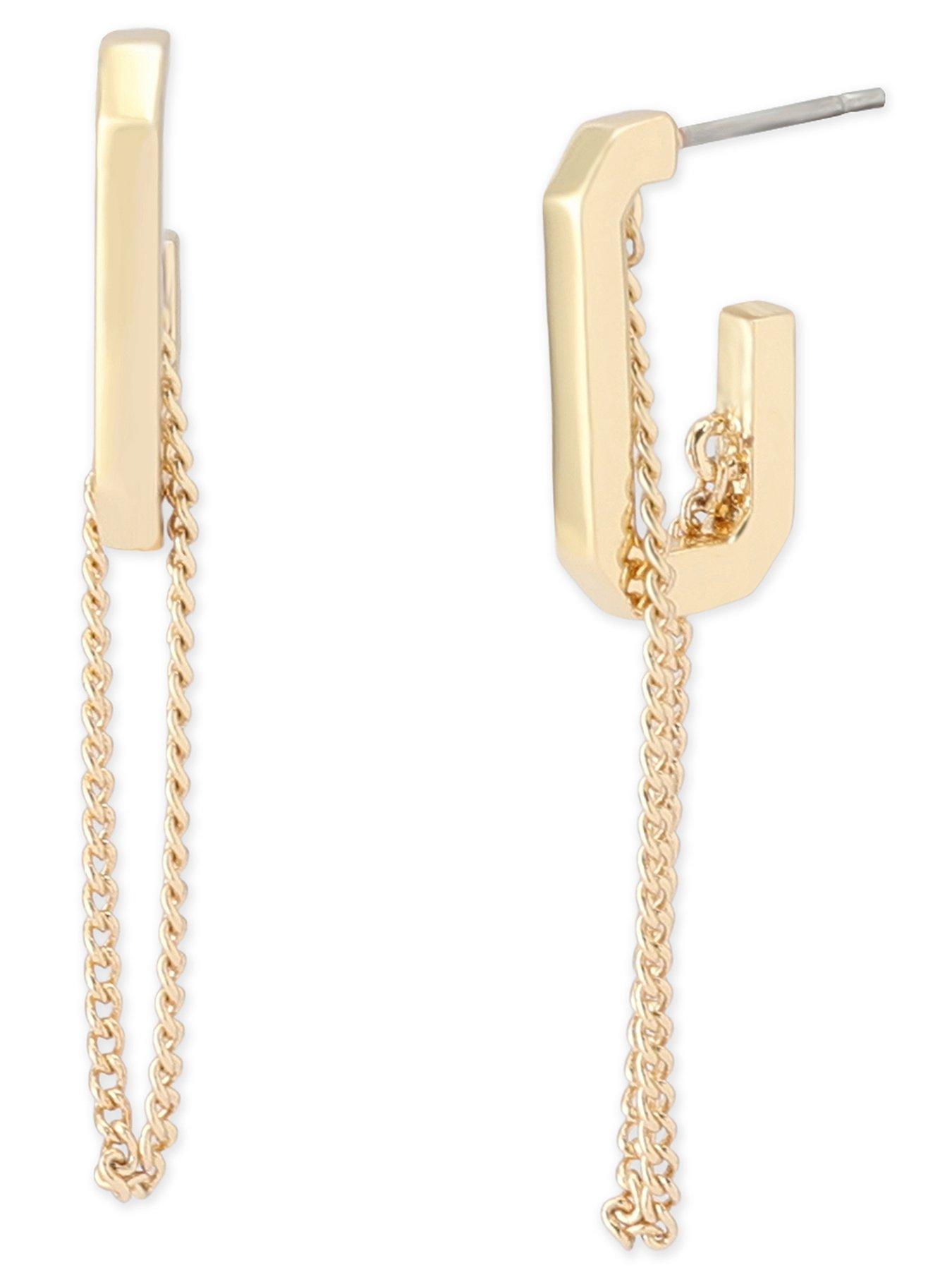 AllSaints Kaia Hex Earrings