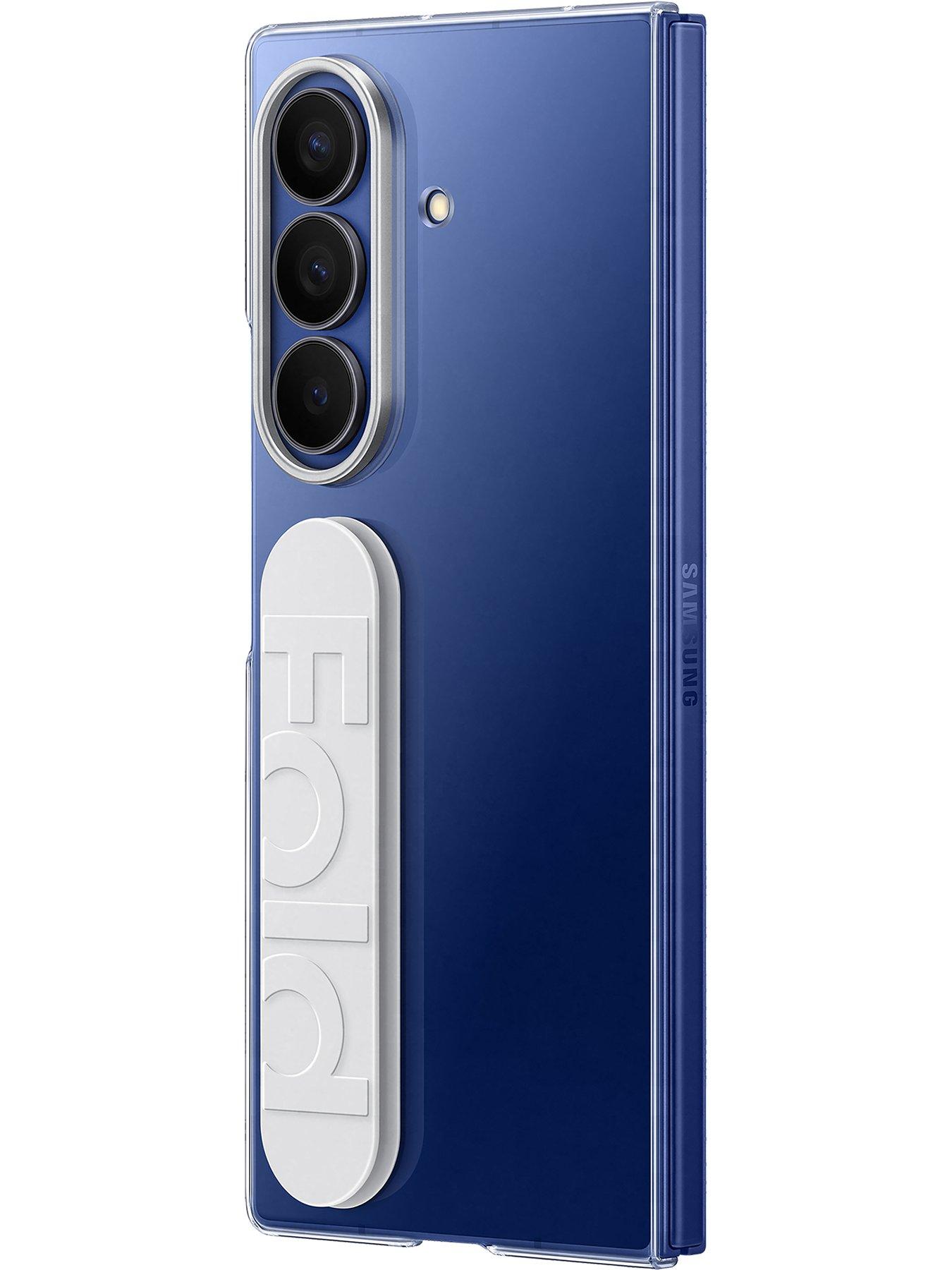 Image 3 of 7 of Samsung Fold 7 Clear Grip Case with Anti-reflecting Film