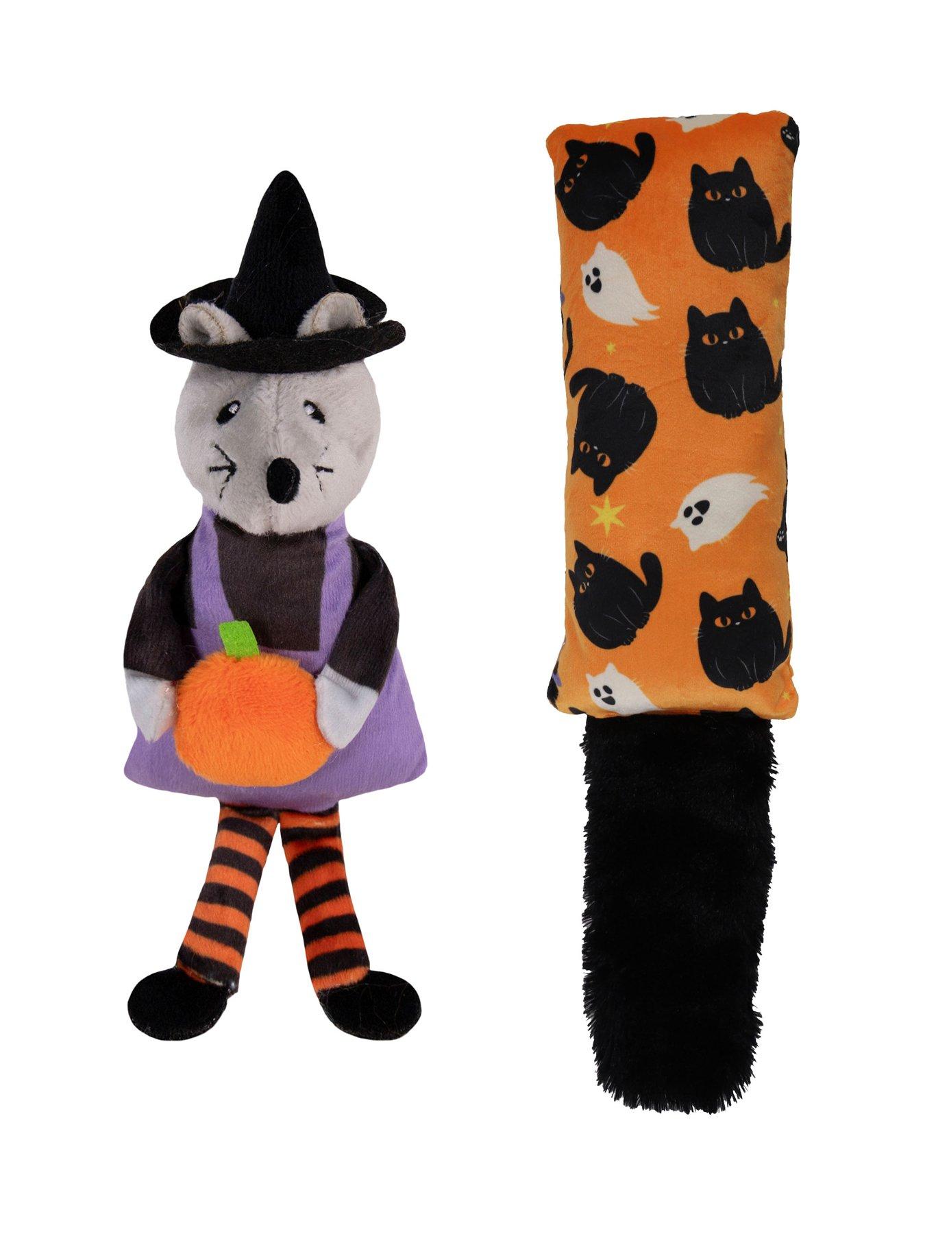 Image 1 of 5 of Rosewood Halloween Cat Gift Mina Mouse &amp; Cat Kicker Toy Bundle