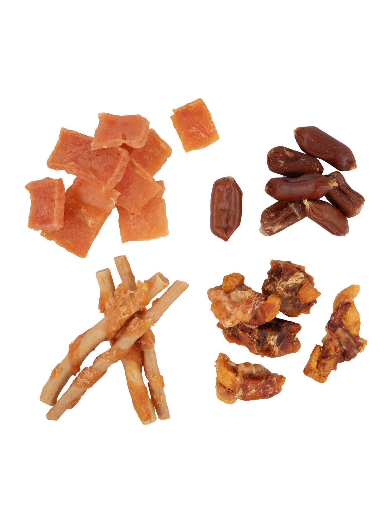 Image 3 of 6 of Rosewood Christmas Charcuterie Deli Board for Dogs 200g & Plush Cany Cane toy Bundle