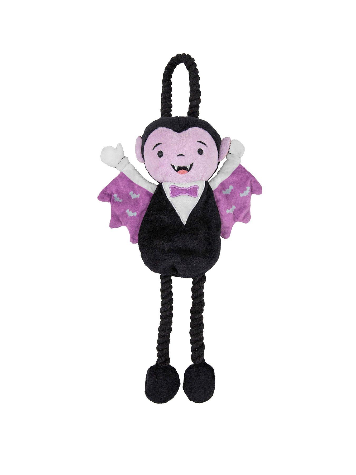 Image 2 of 6 of Rosewood Halloween Dog Gift Myrtle Monster &amp; Victor Van Vampire Toy Bundle