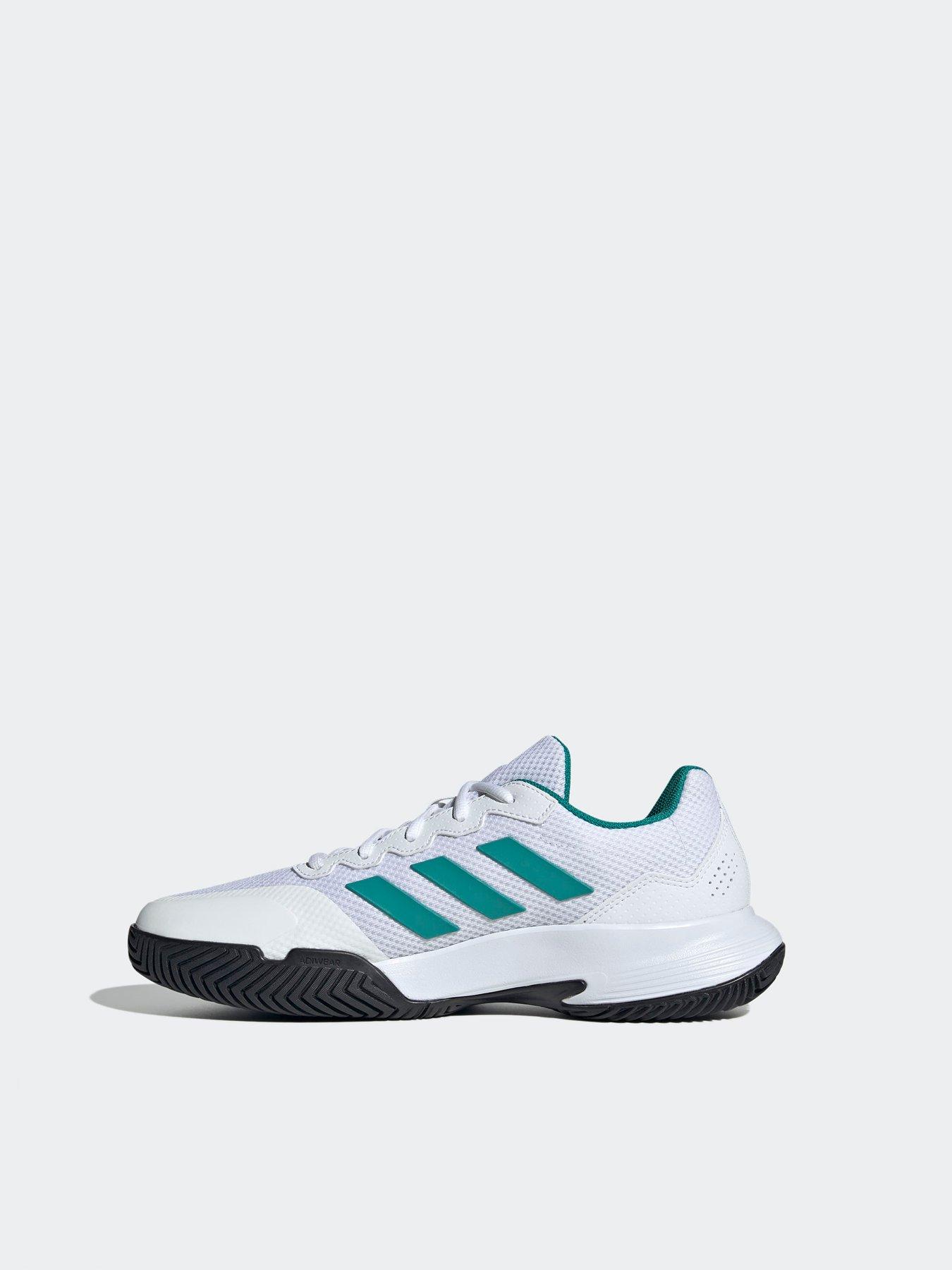 Image 6 of 6 of adidas Mens Tennis Gamecourt 2 Shoe - White