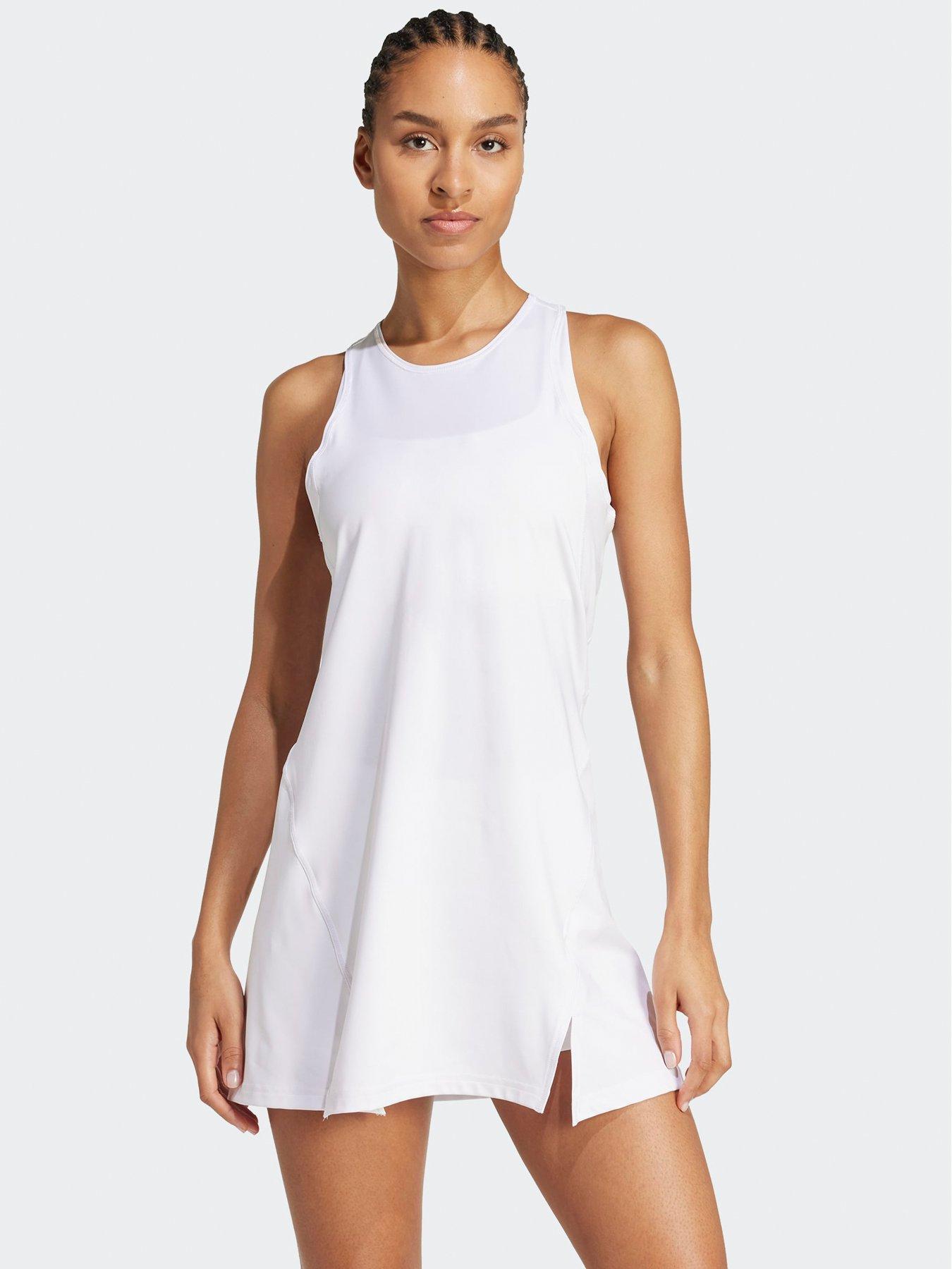 undefined Womens Tennis Club Dress - White