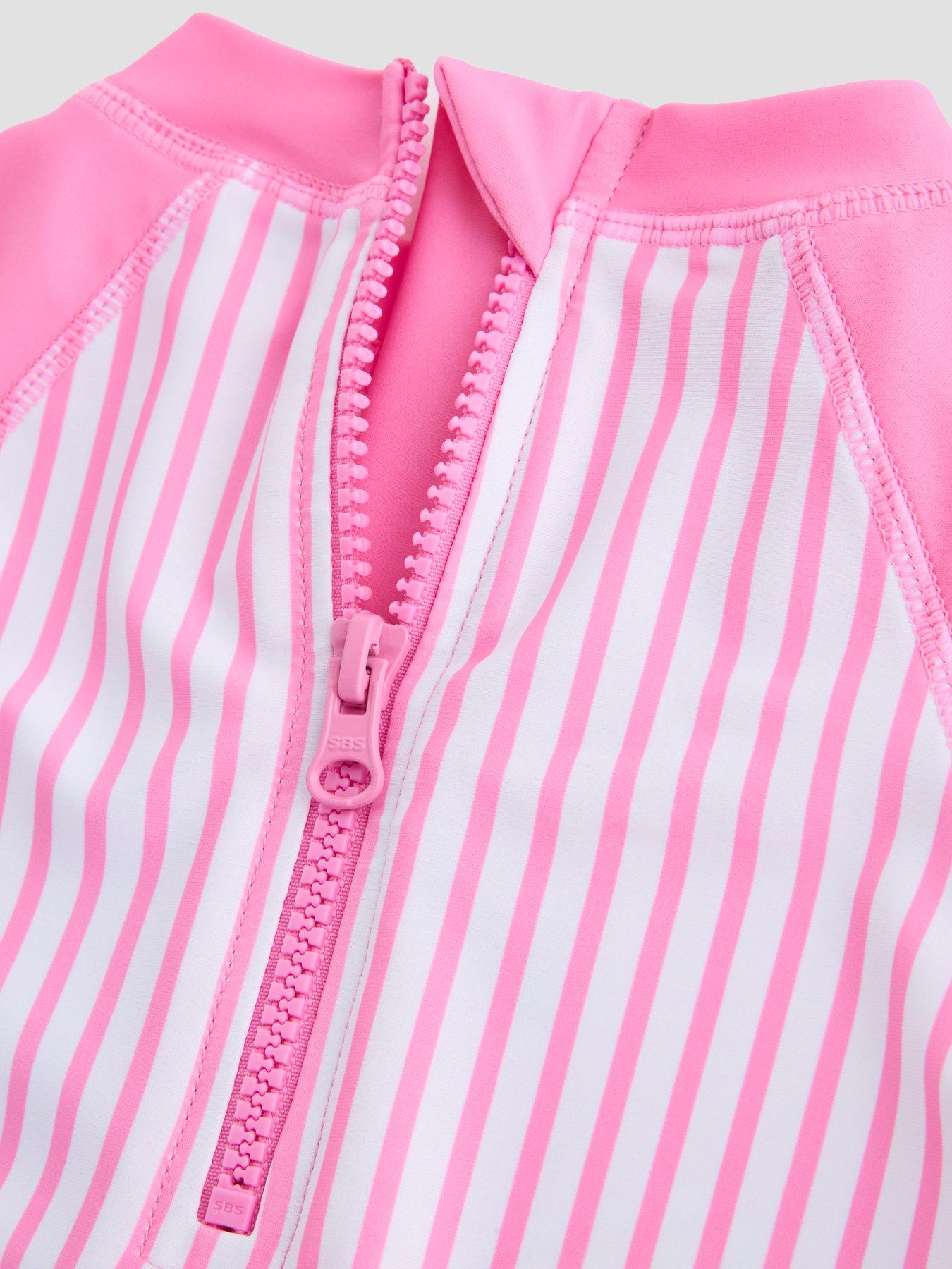The Very Collection Bluey Stripe Long Sleeve Rash Vest And Hat Set ...