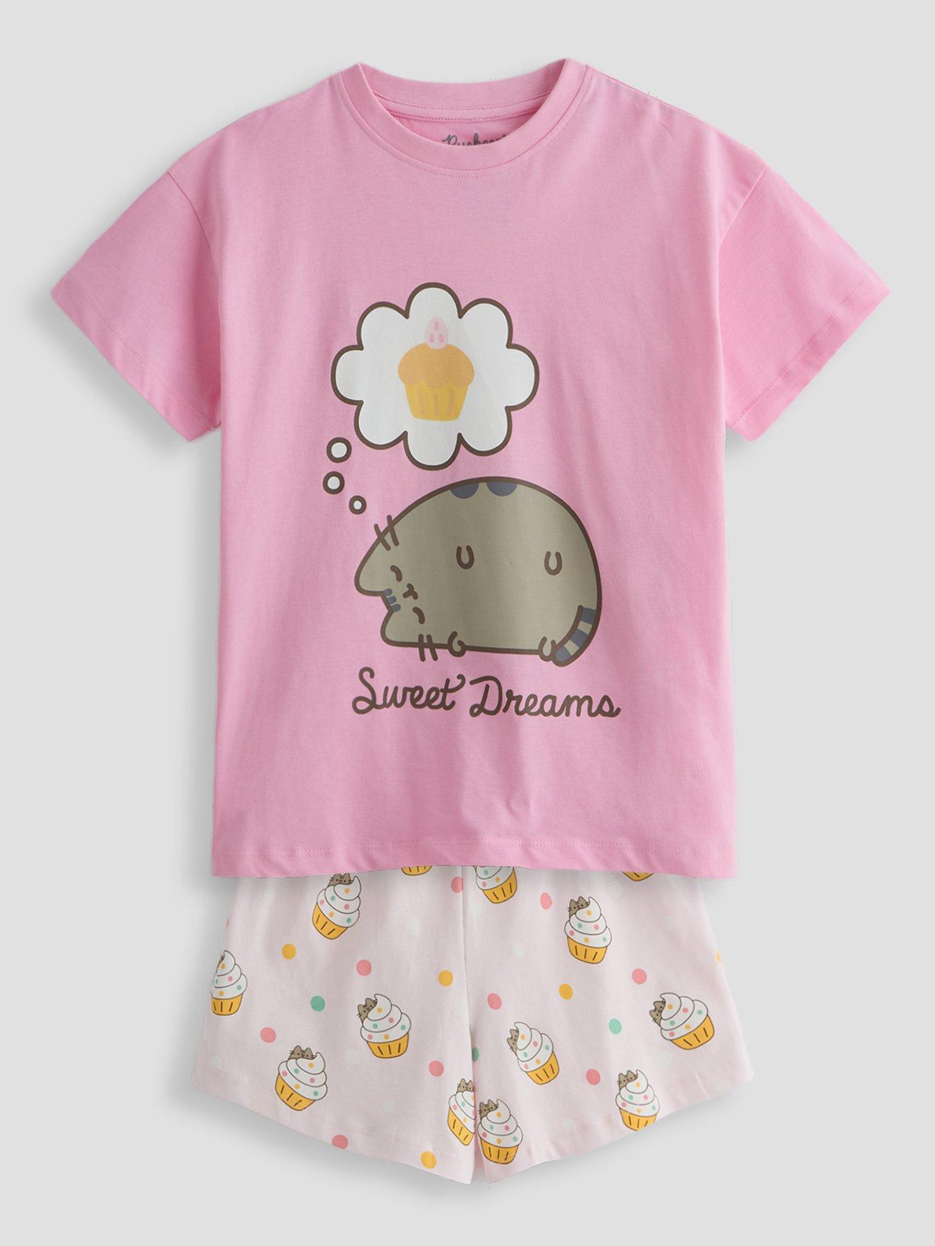 Image 3 of 5 of The Very Collection 2 Pack Pusheen Shortie Pyjamas - Multi