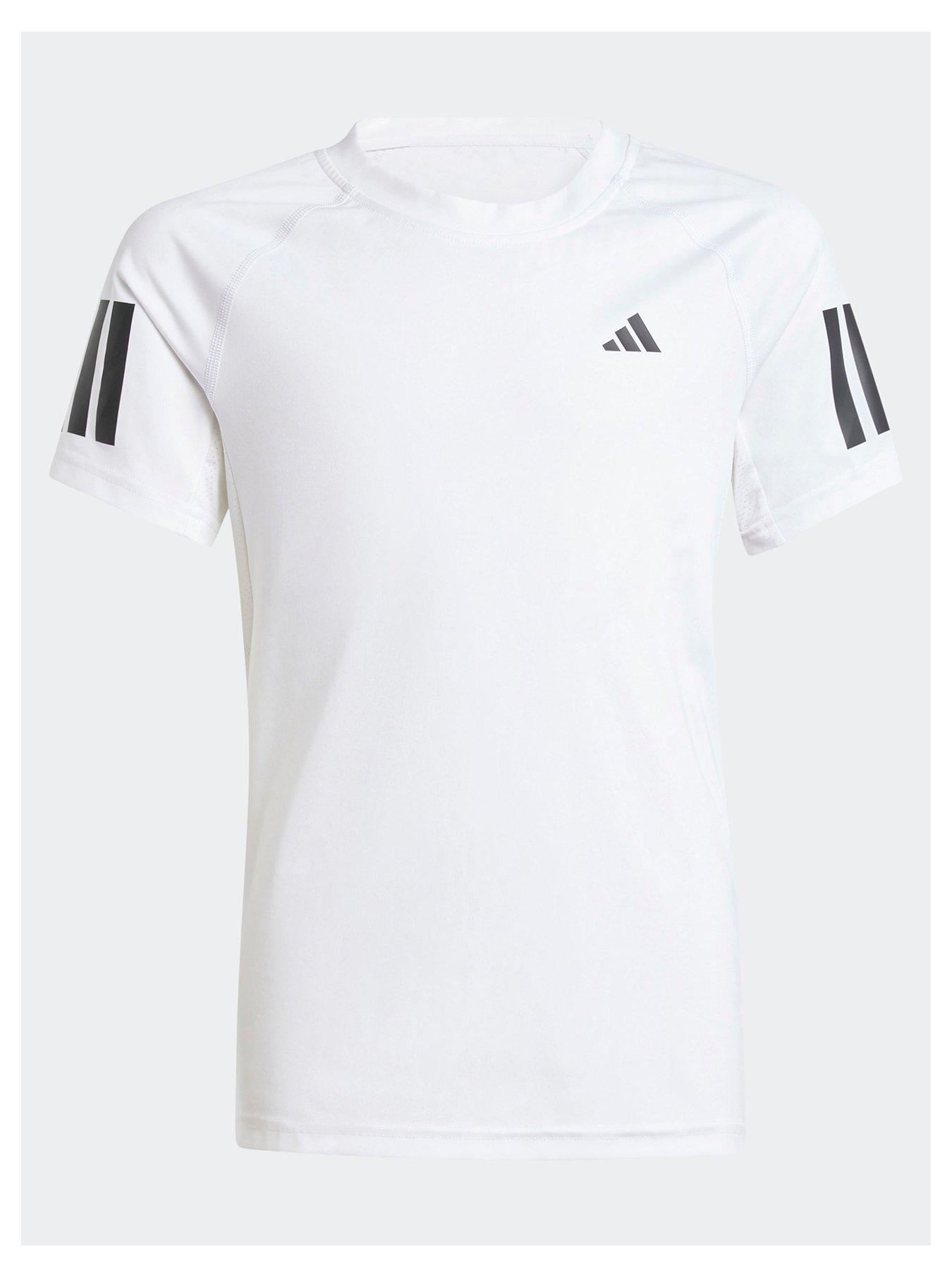 undefined Girls Tennis Club Tee - White