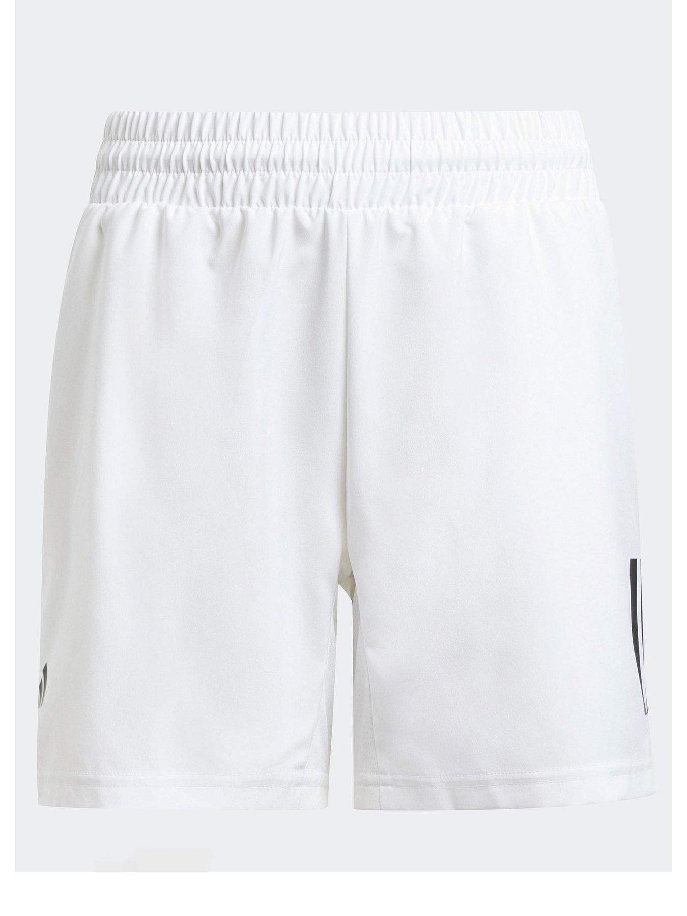undefined Boys Tennis Club 3 Stripe Short - White
