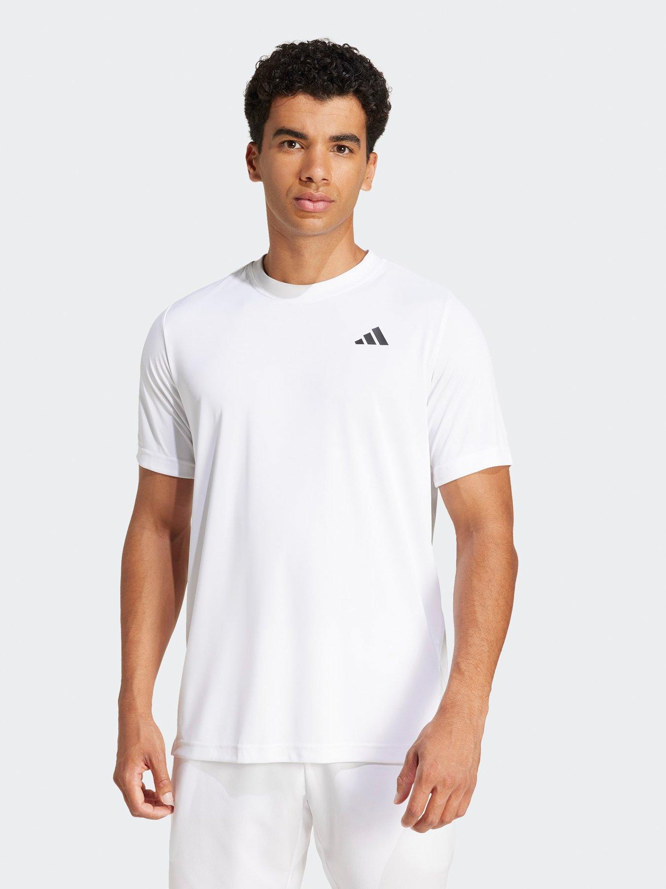 undefined Mens Tennis Club Tee - White