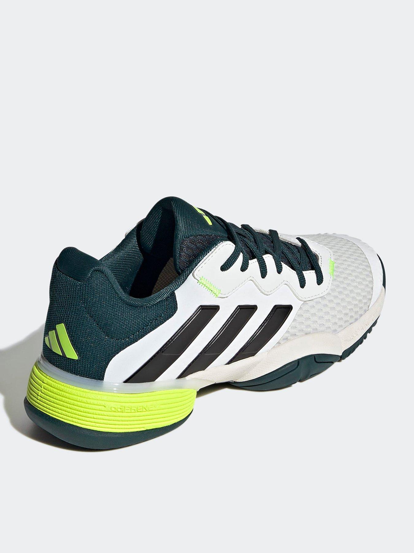 Image 3 of 6 of adidas Boys Tennis Barricade Shoe - White