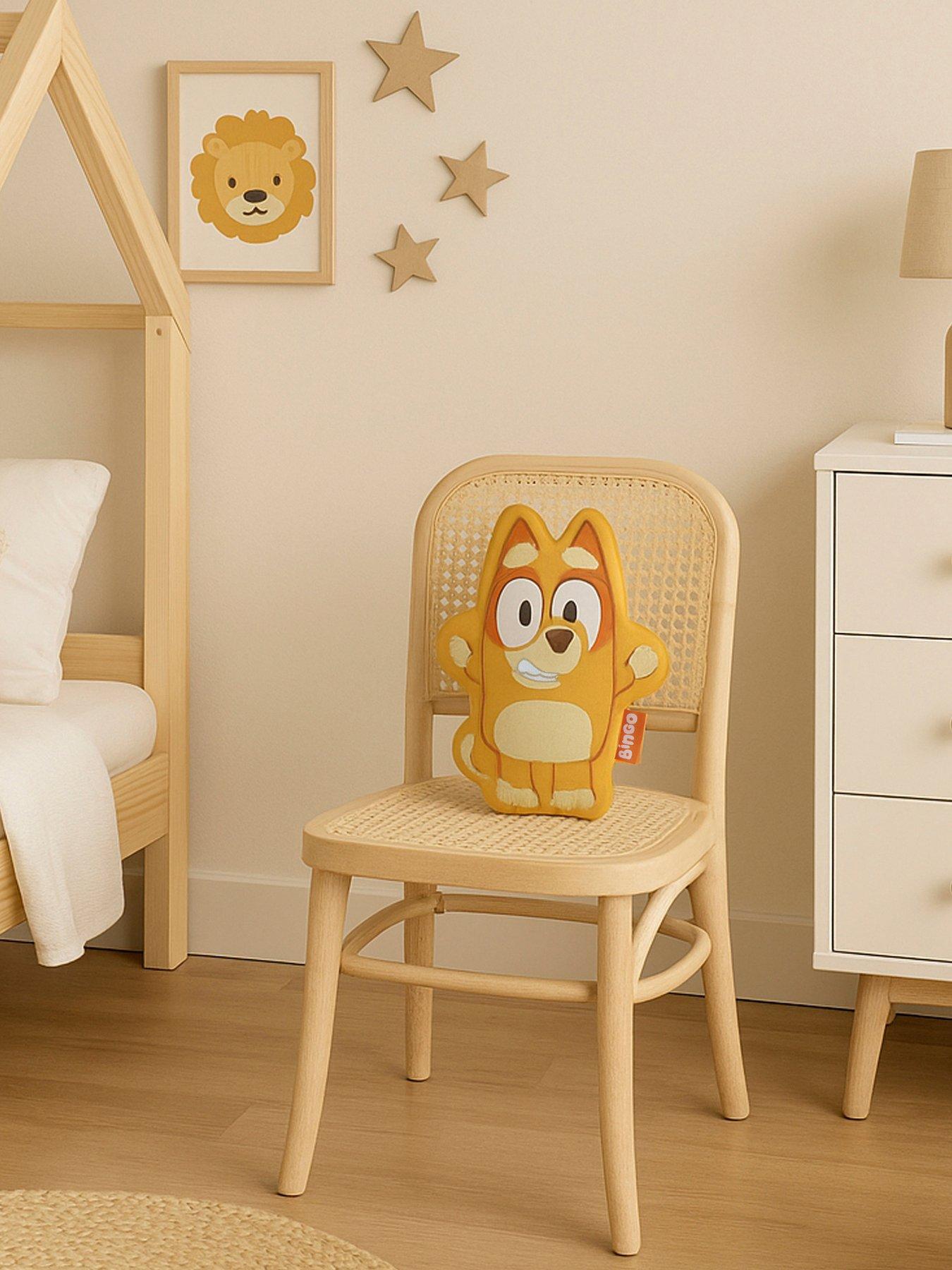 Image 1 of 3 of Bluey Bingo Hug Shaped Cushion 35x27x3.5cm