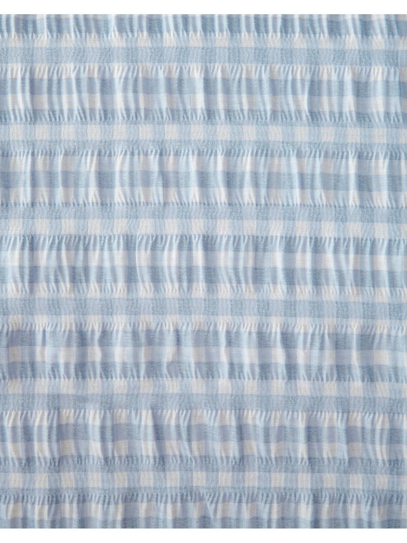  image of copenhagen-home-gingham-blue-duvet-cover-set