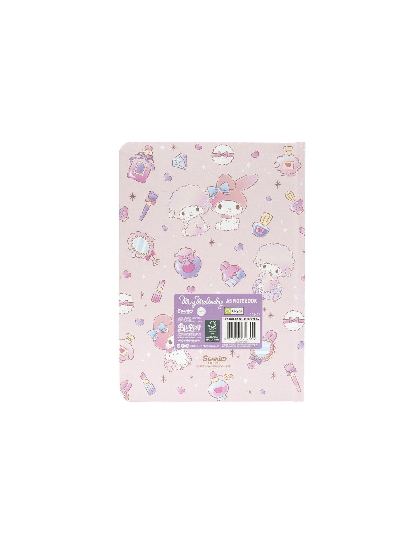 Image 2 of 4 of Hello Kitty My Melody Notebook, Pencil Case and Stationary Set