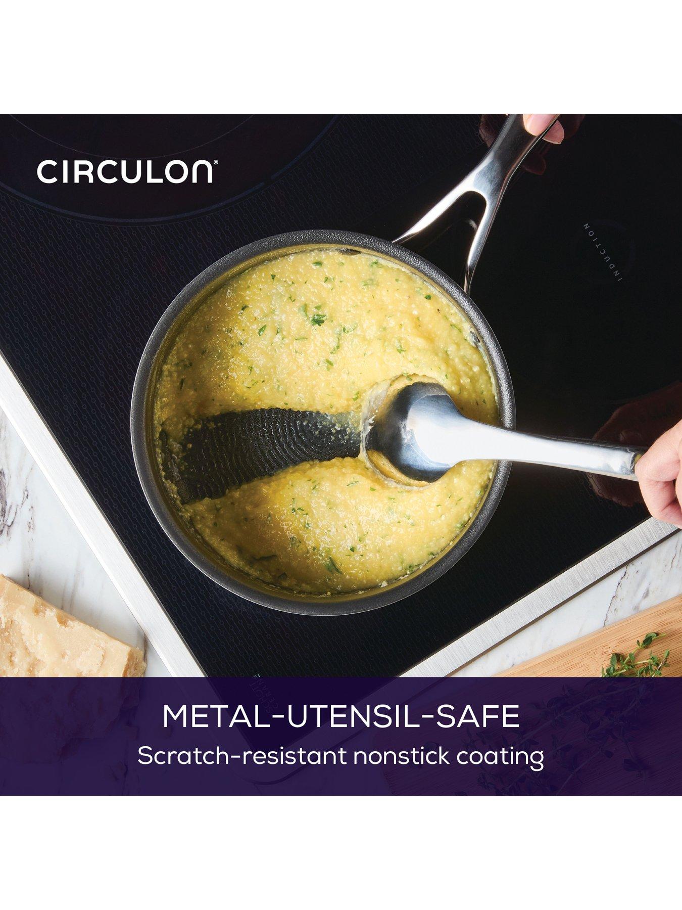 Image 4 of 7 of Circulon Clad Series Covered 16cm Saucepan