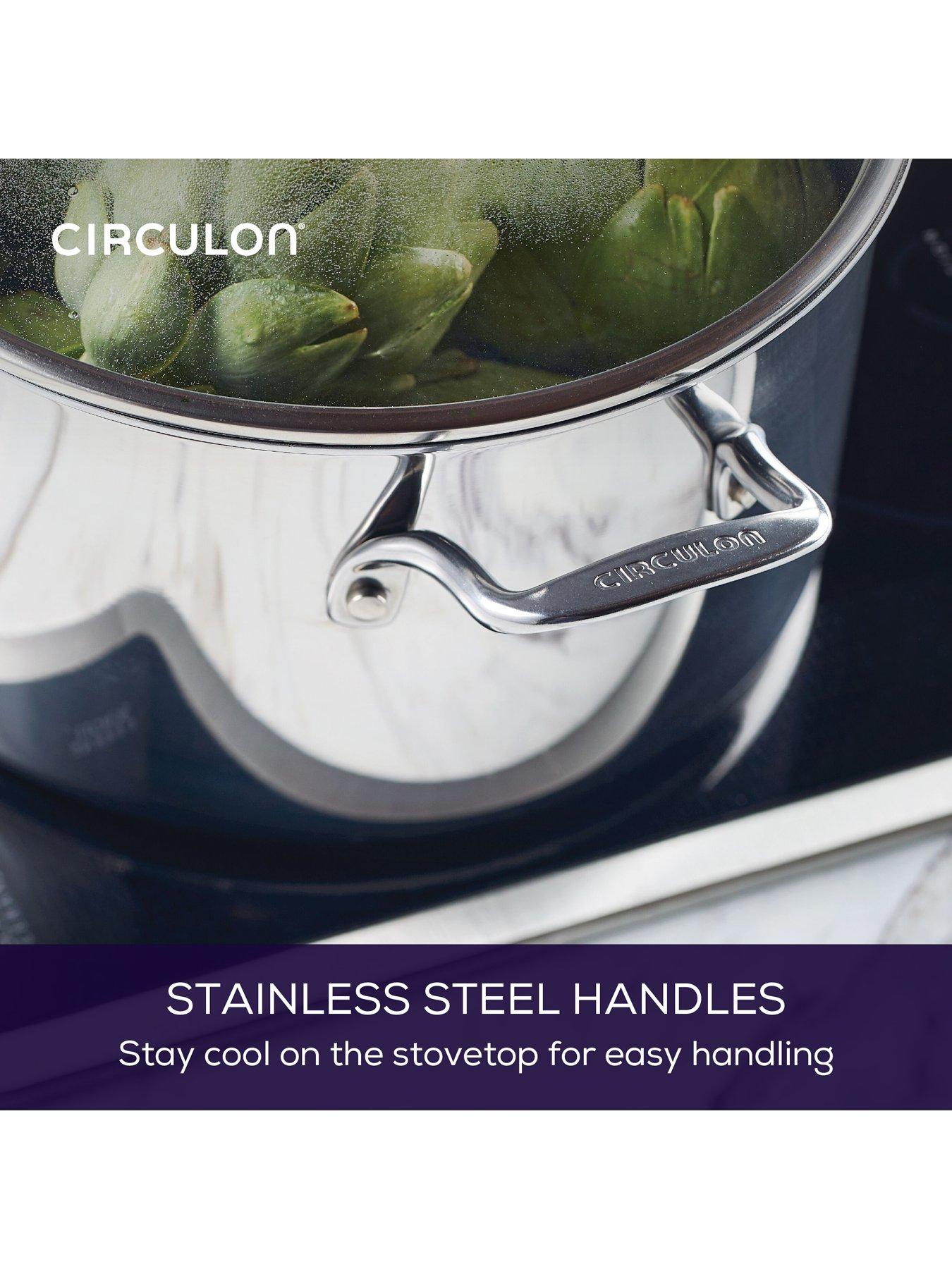 Image 5 of 8 of Circulon Clad Series 26cm Stockpot