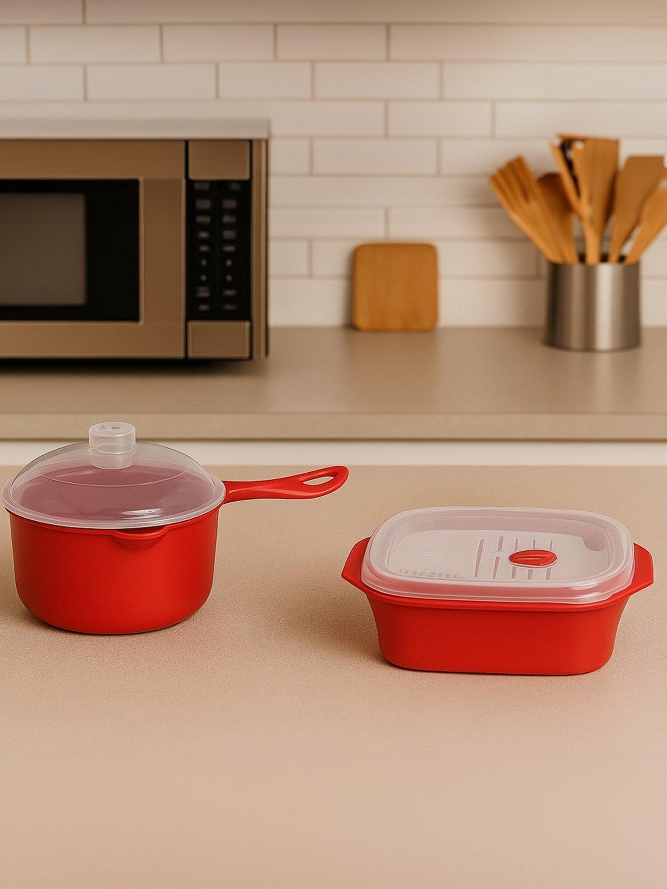 undefined Microwave Cookware Soup Mug and Steamer