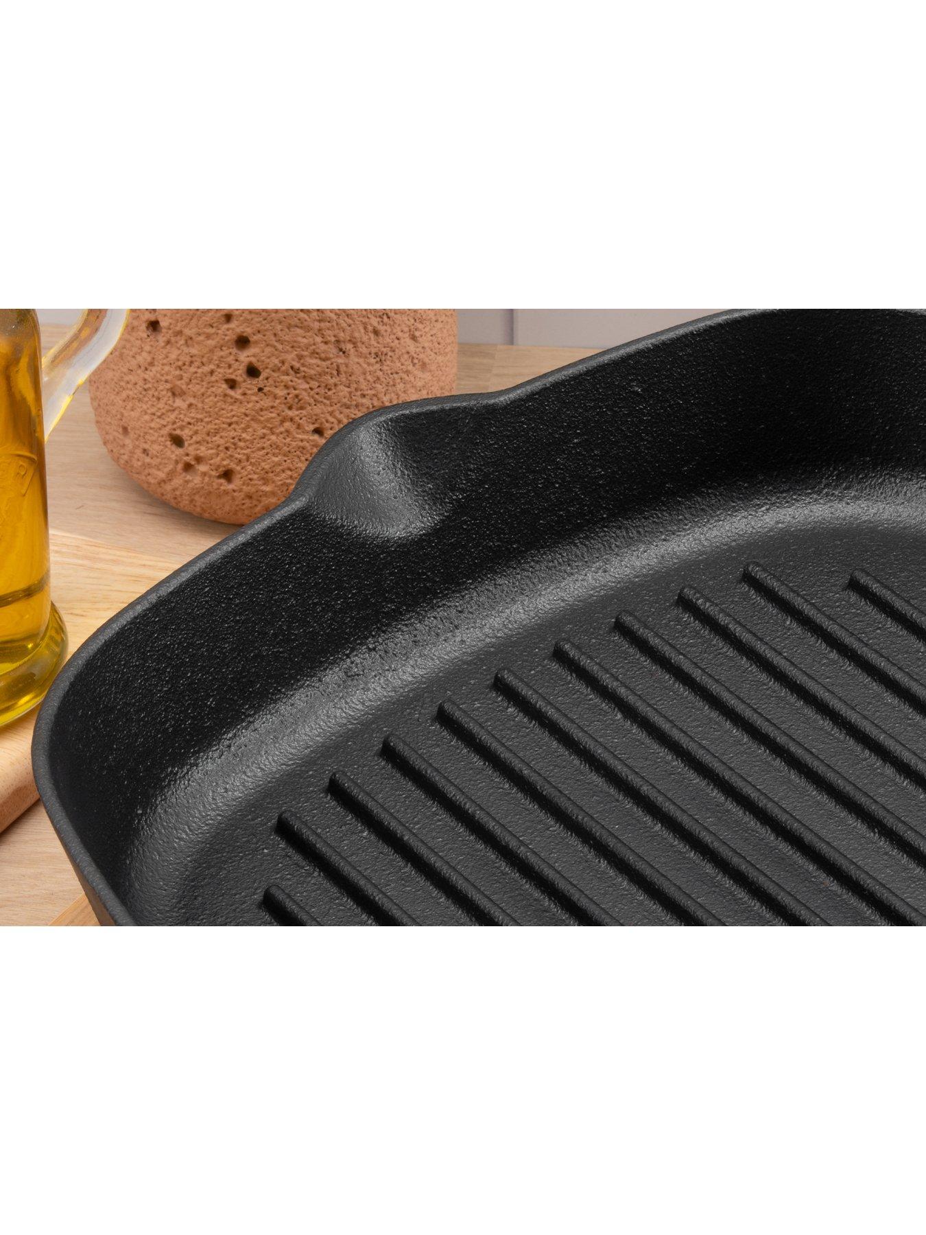  image of prestige-cast-iron-25cm-grill-pan