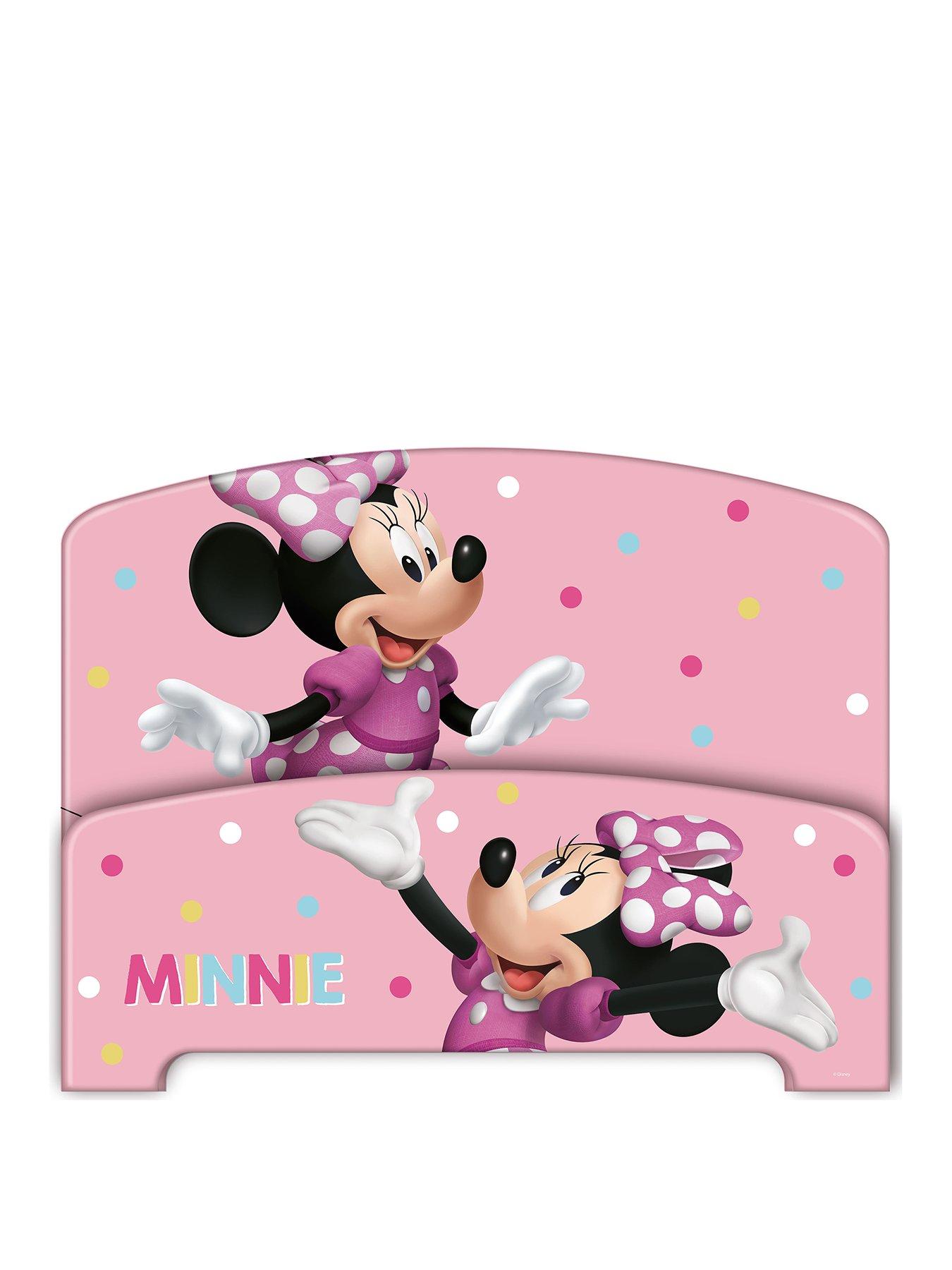  image of minnie-mouse-wooden-todler-bed