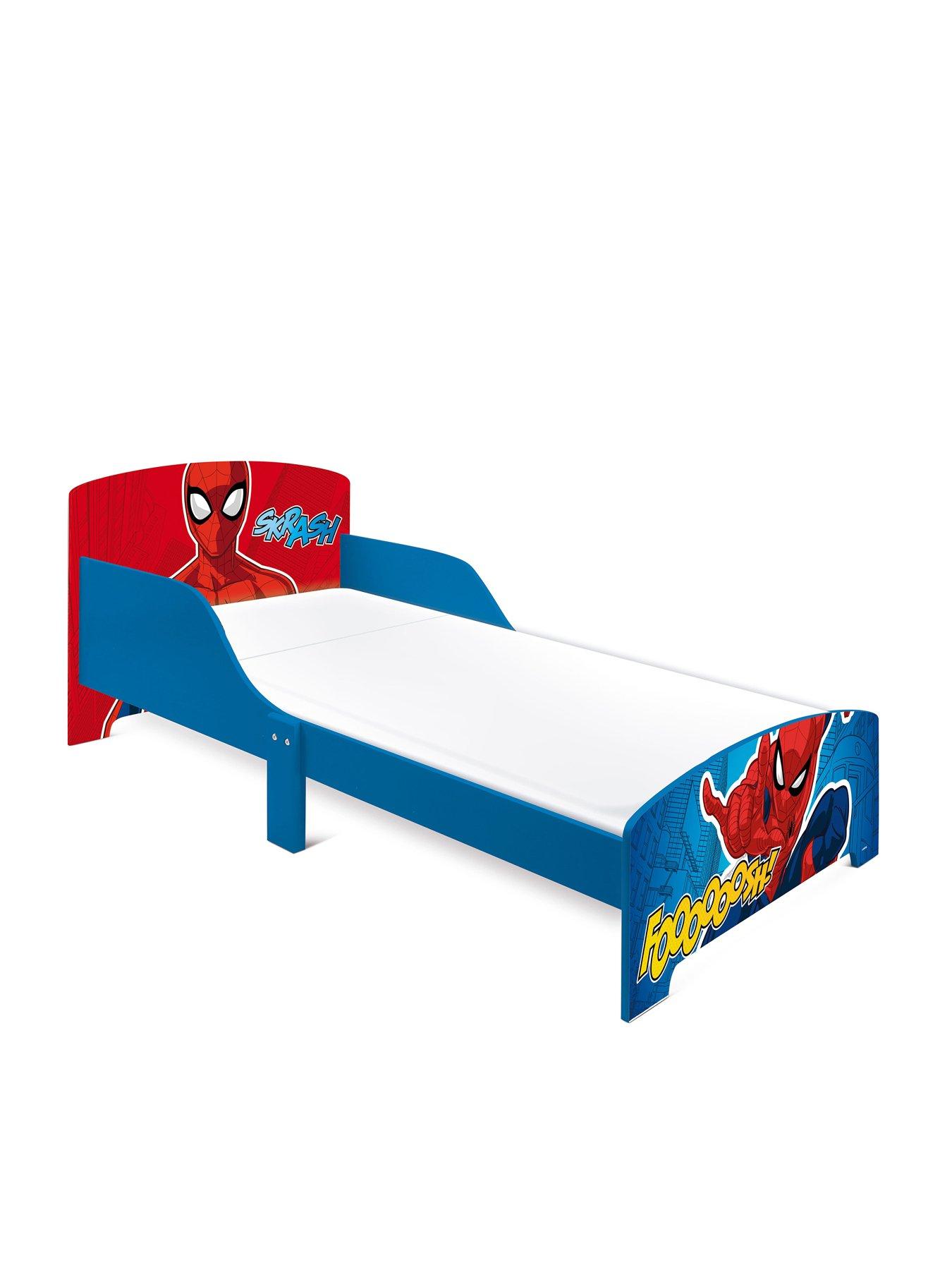  image of spiderman-spider-man-wooden-todler-bed