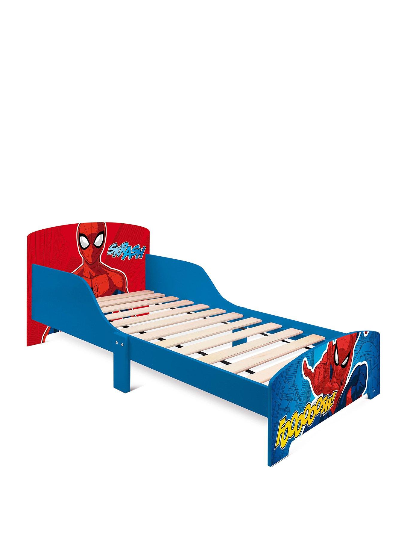  image of spiderman-spider-man-wooden-todler-bed