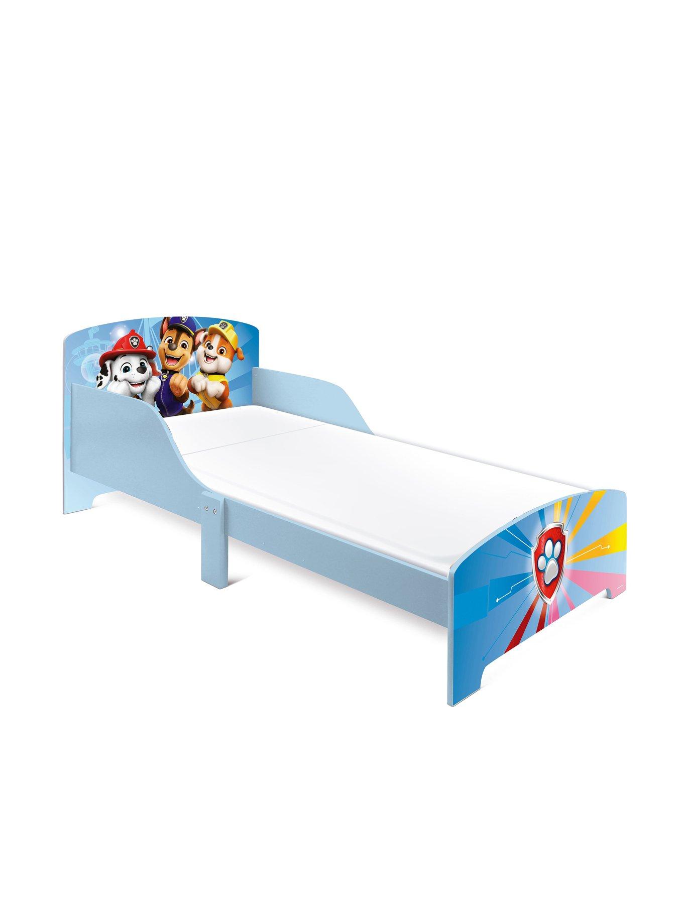  image of paw-patrol-wooden-toddler-bed