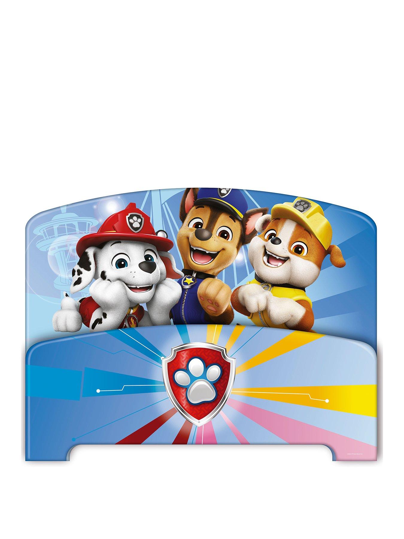 image of paw-patrol-wooden-toddler-bed