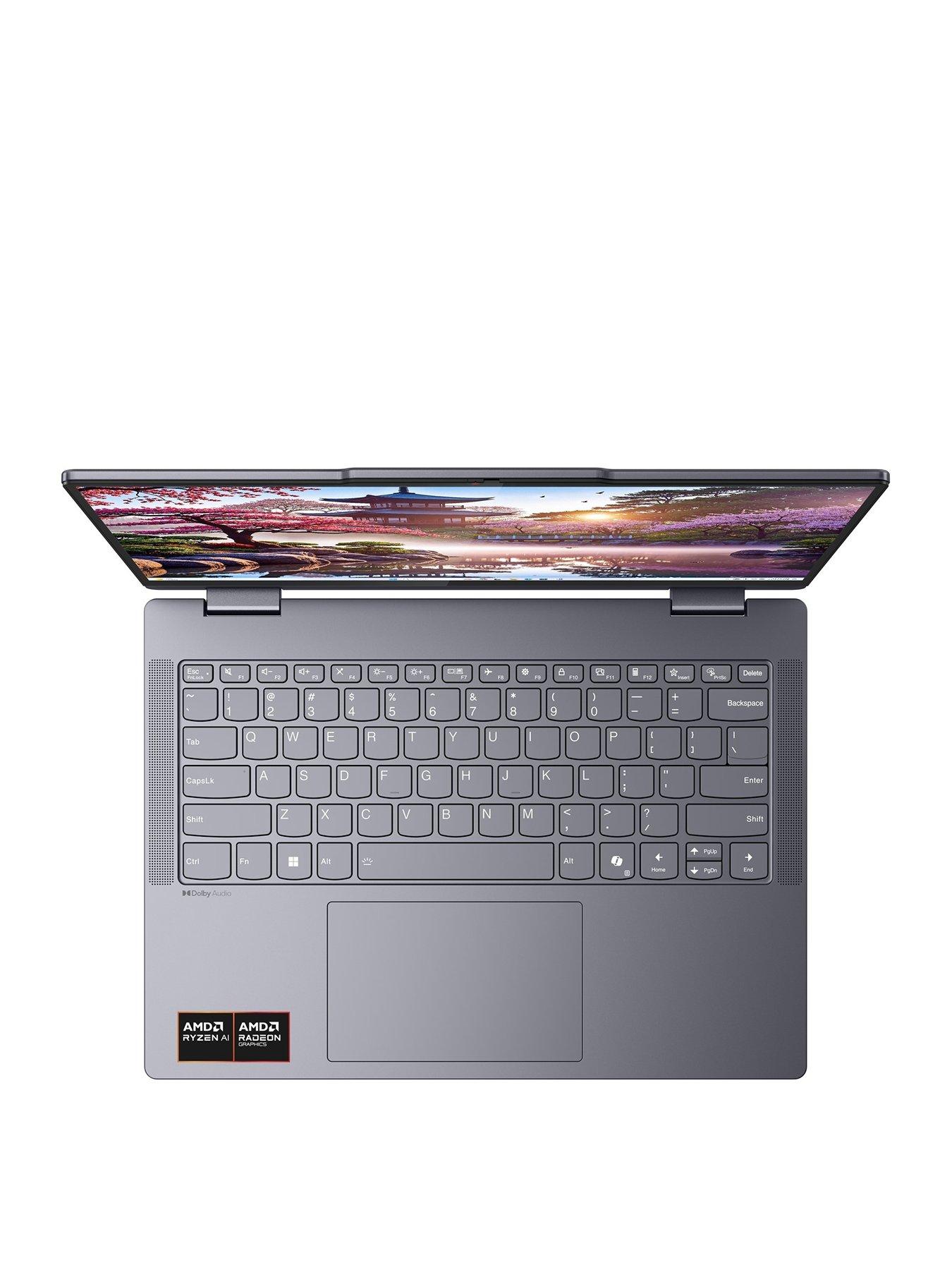  image of lenovo-ideapad-5-2-in-1nbspcopilot-pc-laptopnbsp--14in-wuxga-touchscreennbspamd-ryzen-ai-5-16gb-ram-512gb-ssd-with-lenovo-digital-pen-2