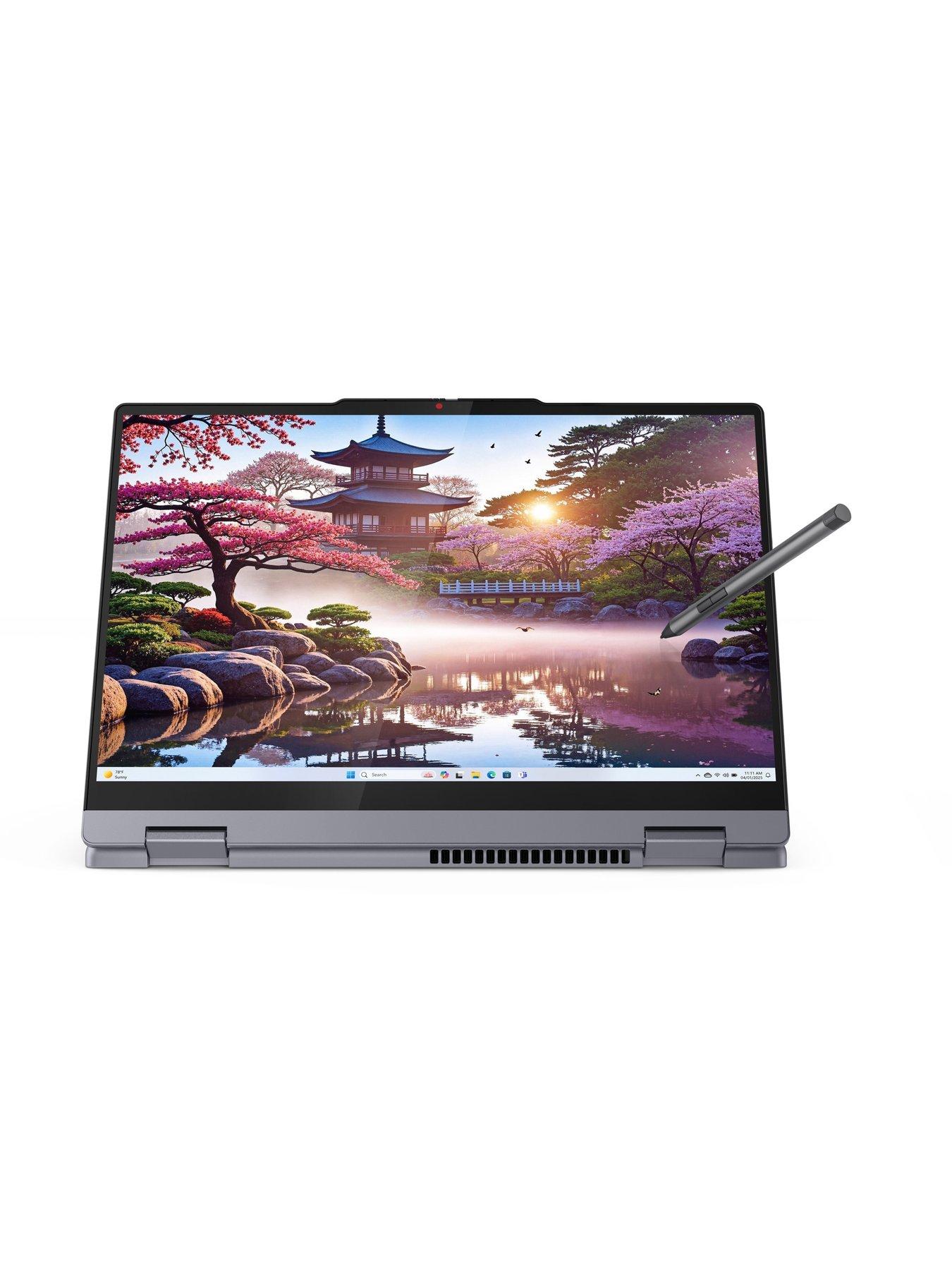  image of lenovo-ideapad-5-2-in-1nbspcopilot-pc-laptopnbsp--14in-wuxga-touchscreennbspamd-ryzen-ai-5-16gb-ram-512gb-ssd-with-lenovo-digital-pen-2