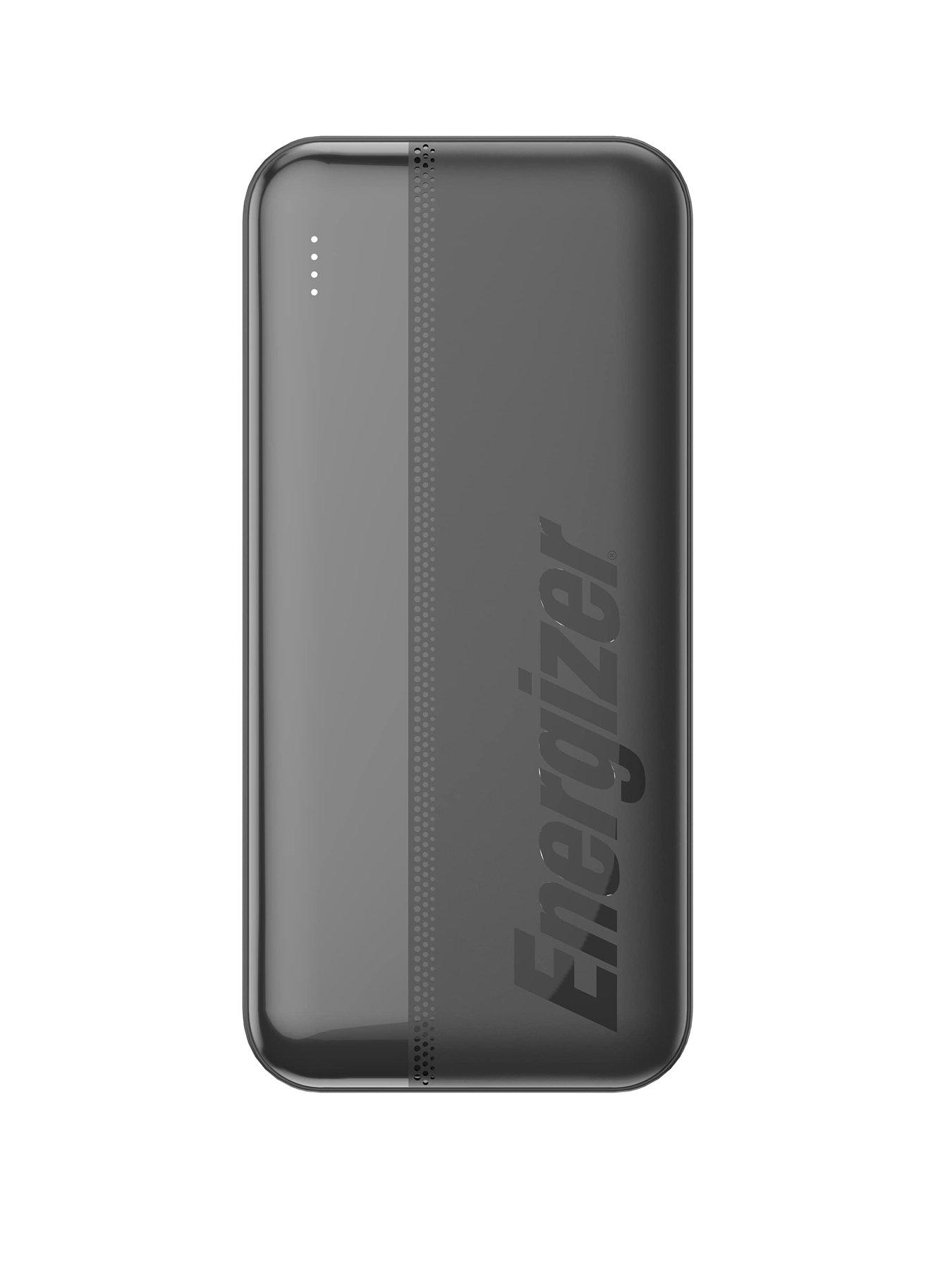 Energizer 20,000 mAh USB-C Power Bank UE20050CC - Black