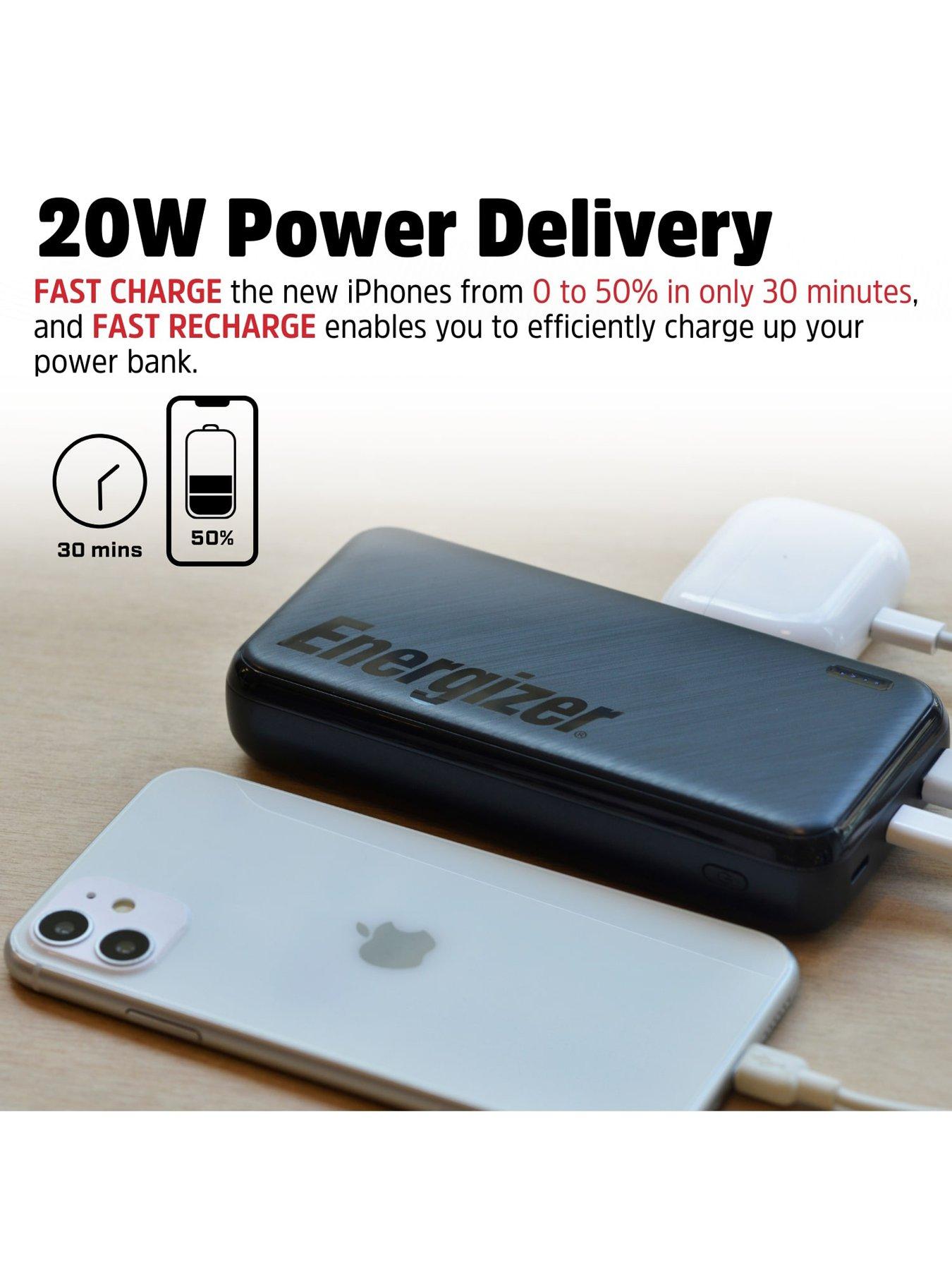  image of energizer-20000-mah-power-bank-ue20055pqnbsp-nbspblack