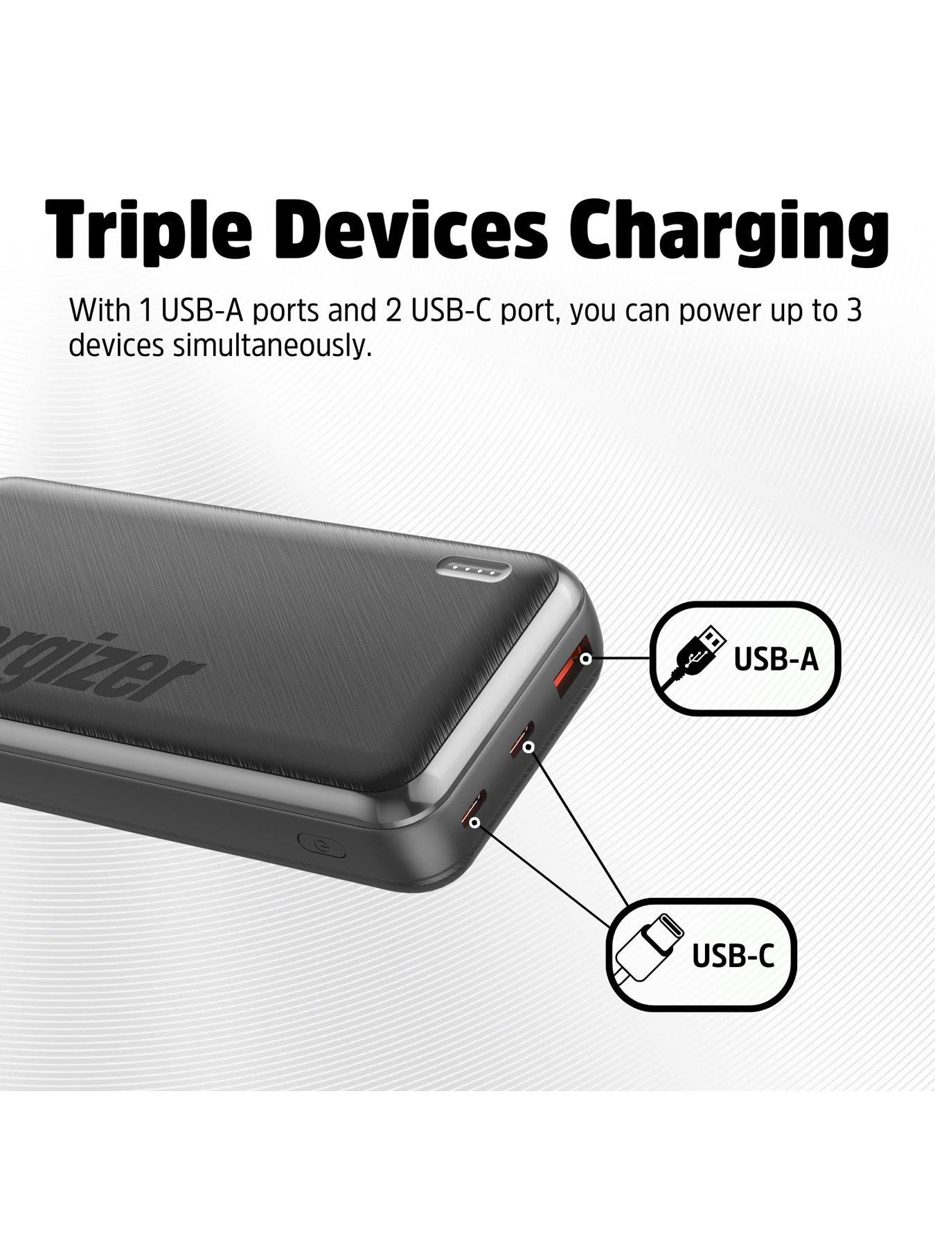  image of energizer-20000-mah-power-bank-ue20055pqnbsp-nbspblack