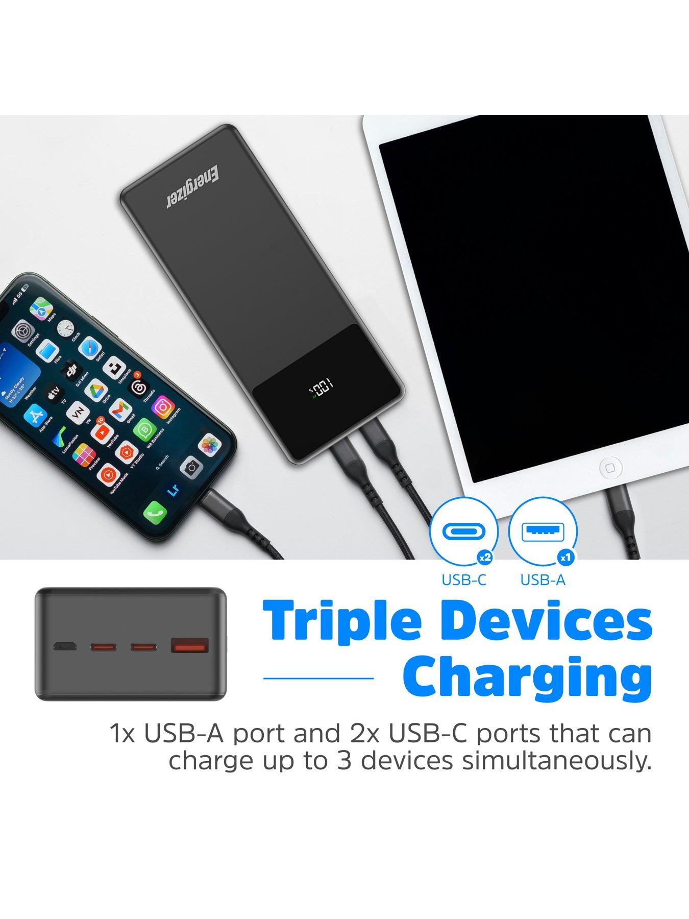  image of energizer-27mah-usb-c-pd-65w-notebook-power-bank-black